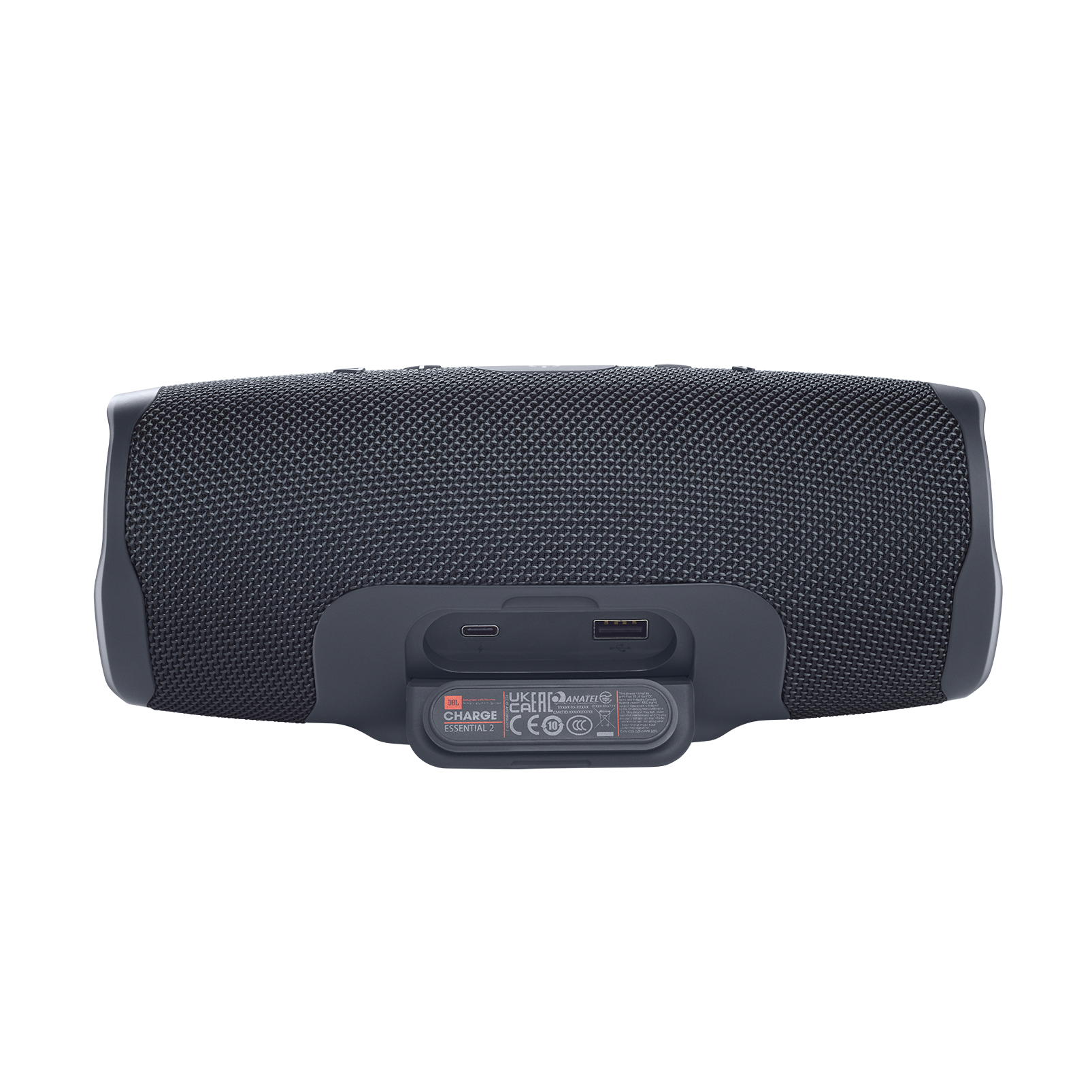 JBL Charge Essential 2 - Gun Metal - Portable Waterproof Speaker with Powerbank - Detailshot 2