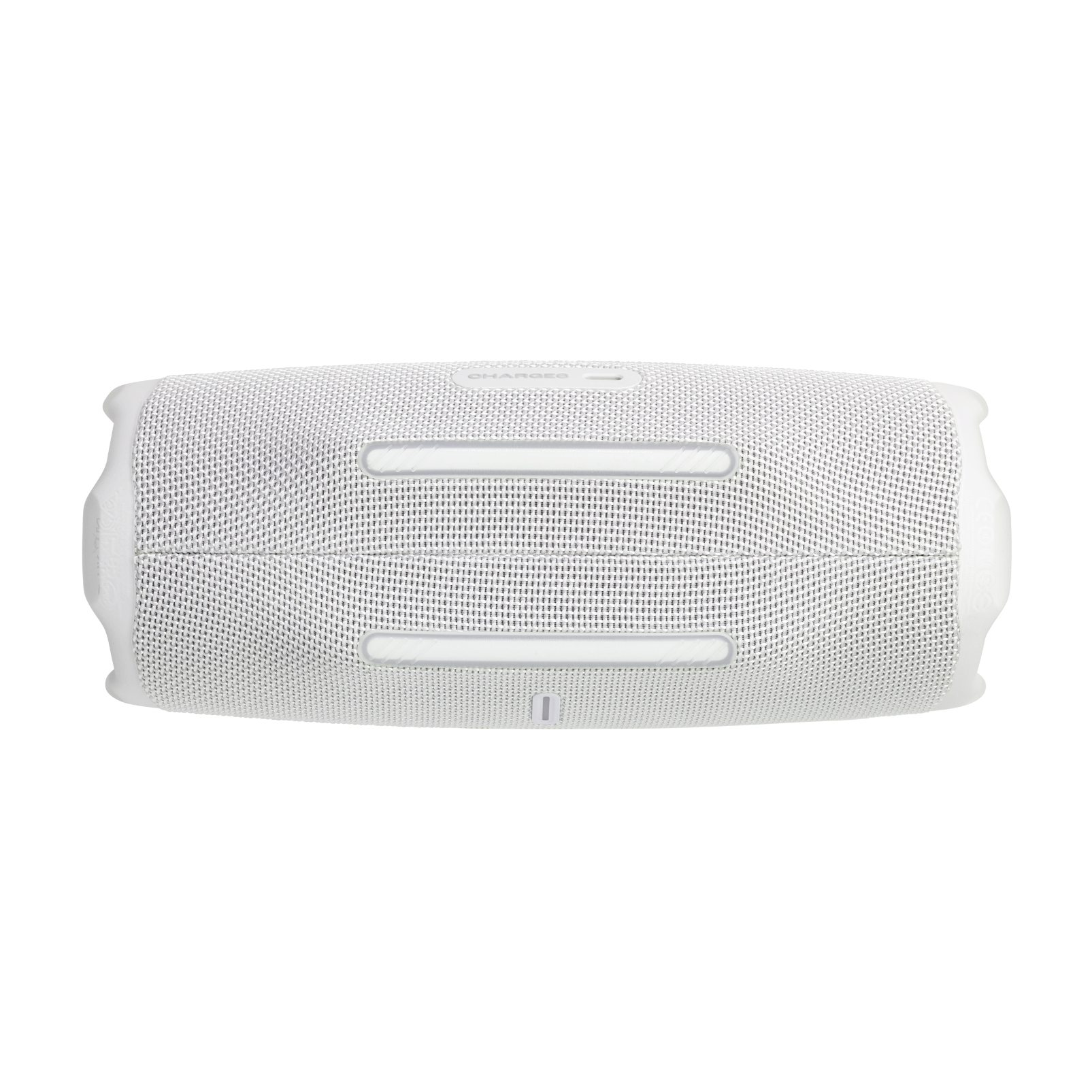 JBL Charge 6 - White - Portable waterproof and drop-proof Bluetooth speaker - Bottom
