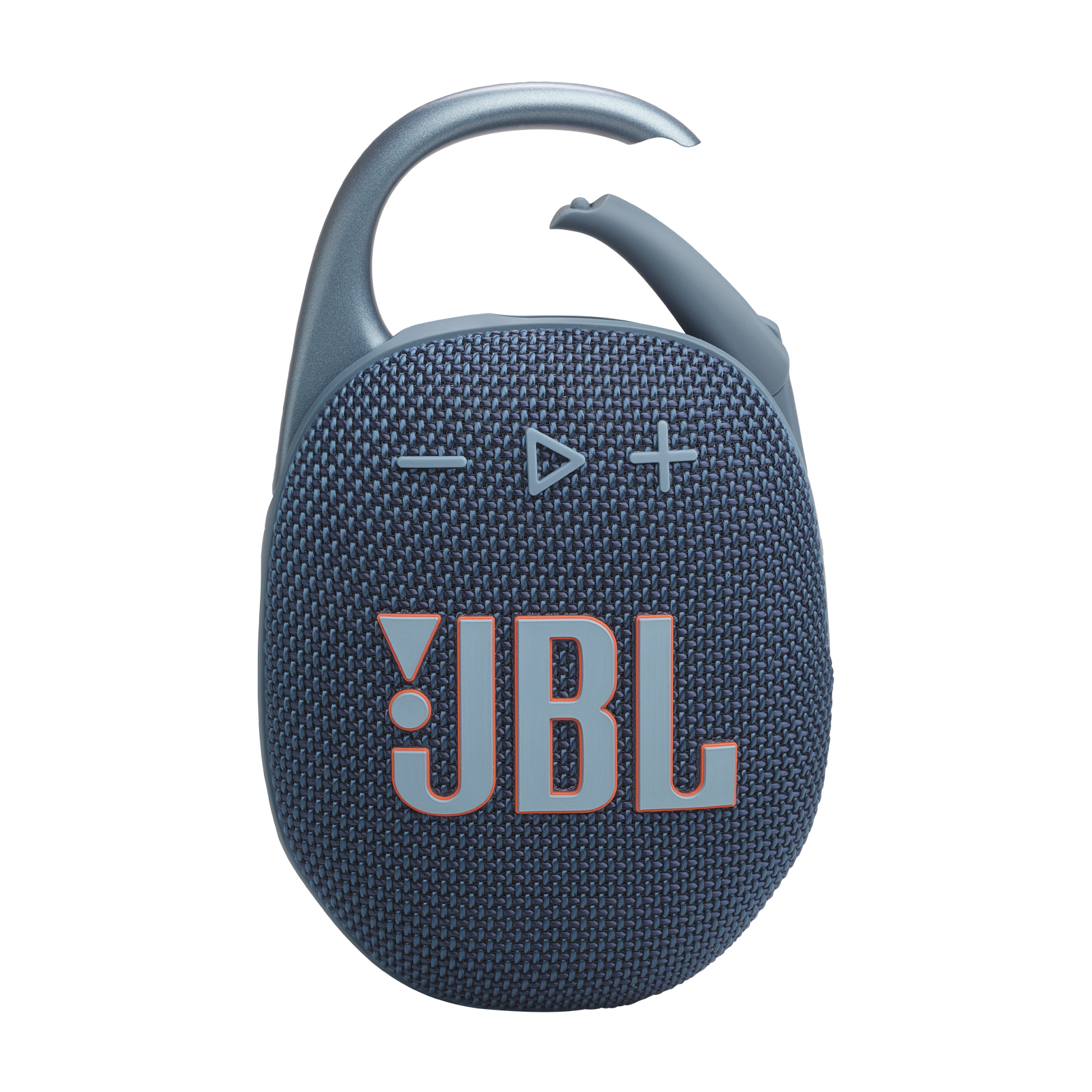 JBL Clip 5 - Blue - Ultra-portable waterproof speaker - Front
