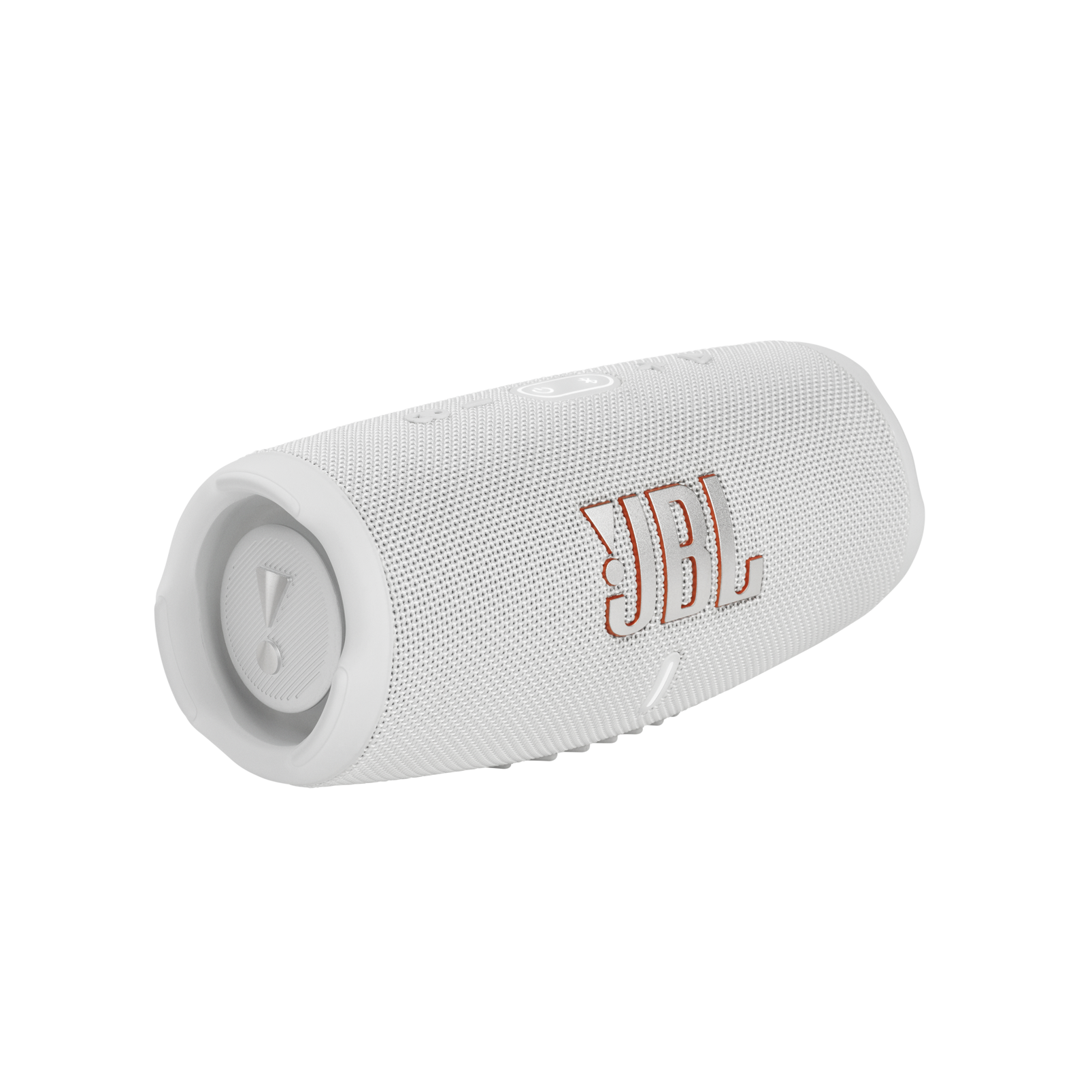 JBL Charge 5 - White - Portable Waterproof Speaker with Powerbank - Hero