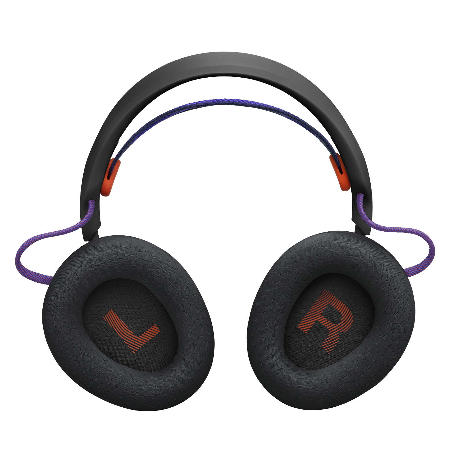 JBL Quantum 650 - Black - Wireless multiplatform gaming headset - Top