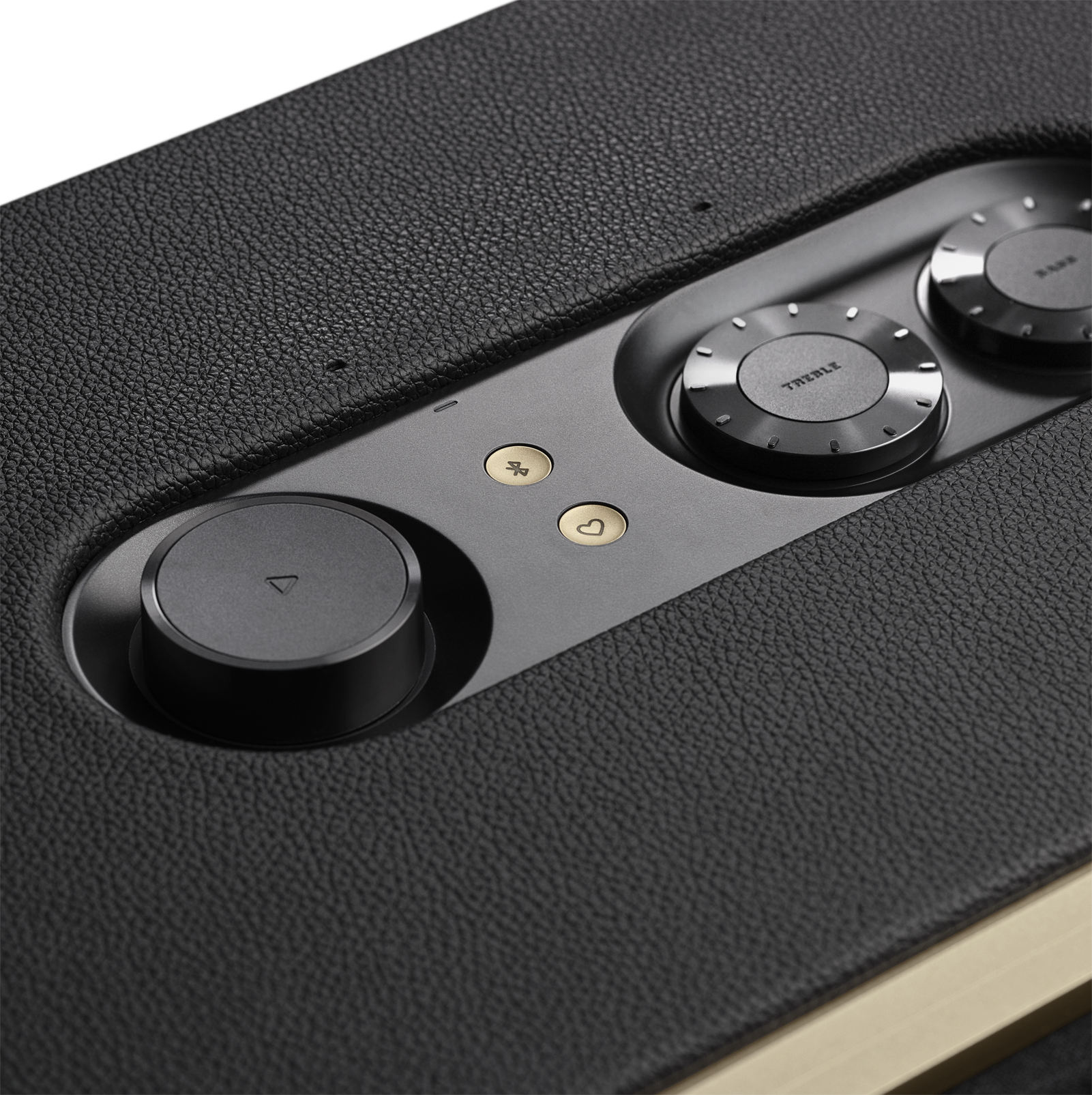 JBL Authentics 500 - Black - Hi-fidelity smart home speaker with Wi-Fi, Bluetooth and Voice Assistants with retro design. - Detailshot 5