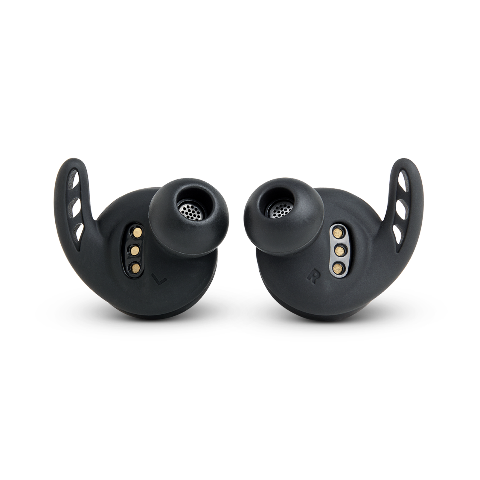 Under Armour True Wireless Flash – Engineered by JBL - Black - Truely wireless sport headphones for your every run, with JBL technology and sound. - Back