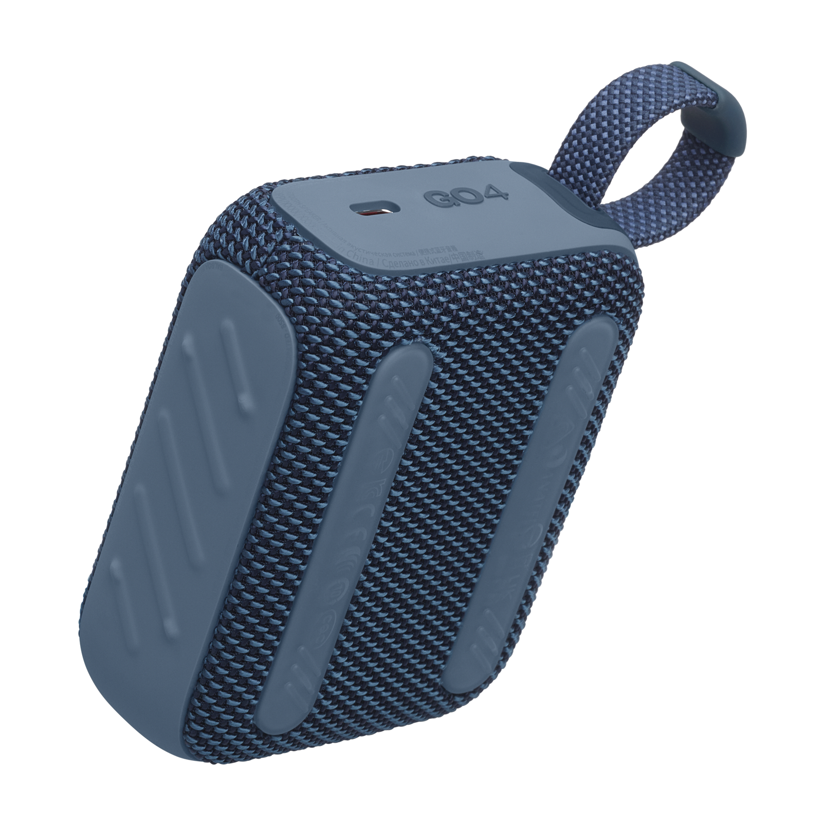 JBL Go 4 - Blue - Ultra-Portable Bluetooth Speaker - Detailshot 2