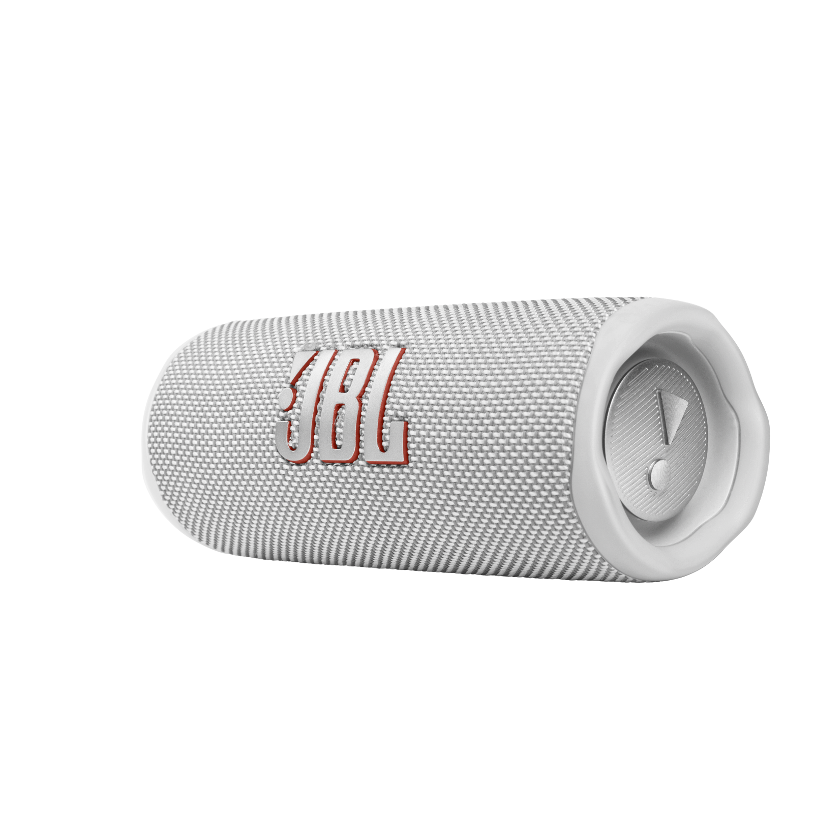 JBL Flip 6 - White - Portable Waterproof Speaker - Detailshot 1