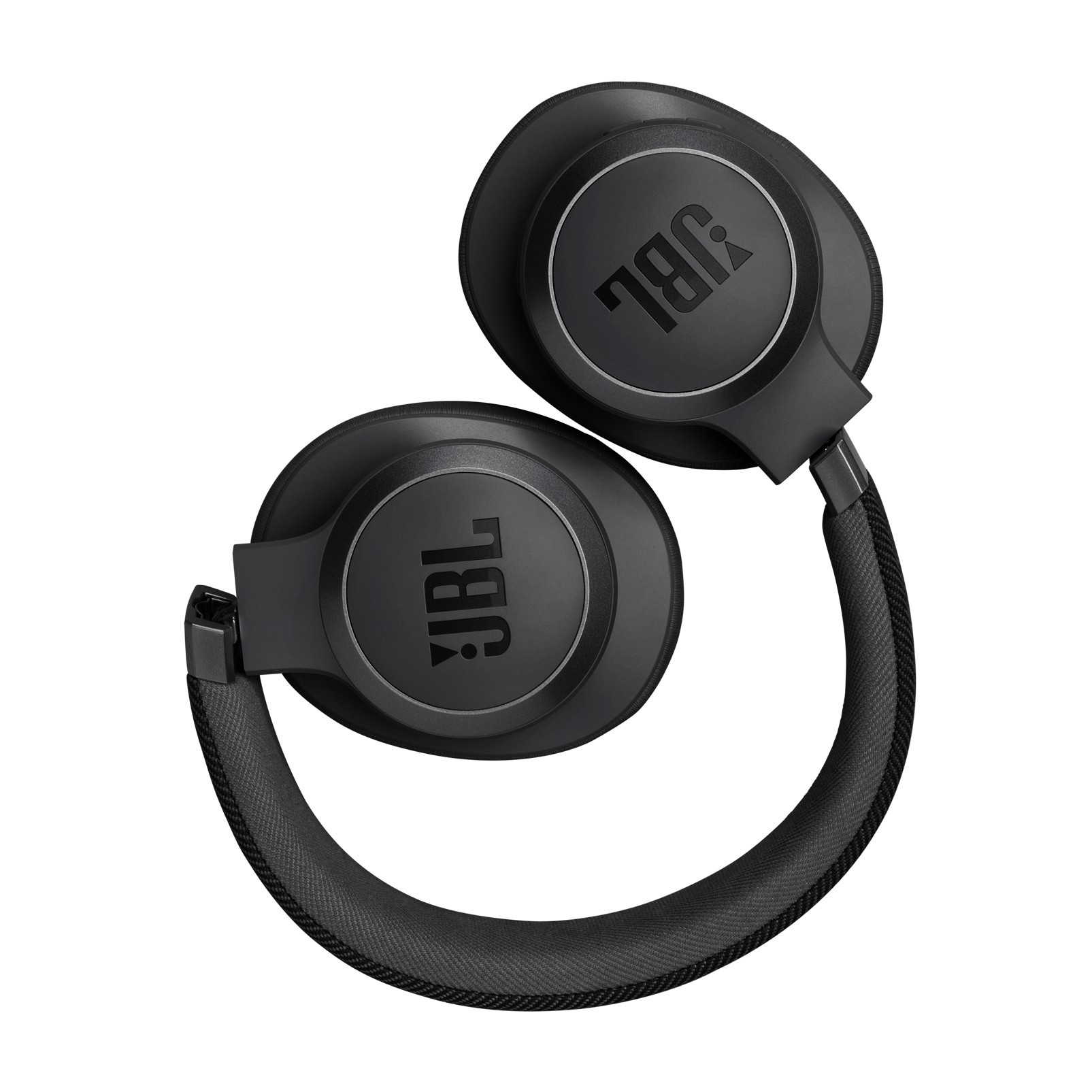 JBL Live 770NC - Black - Wireless Over-Ear Headphones with True Adaptive Noise Cancelling - Detailshot 5