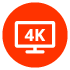 Dolby Vision™을 적용한 Ultra HD 4K 패스스루