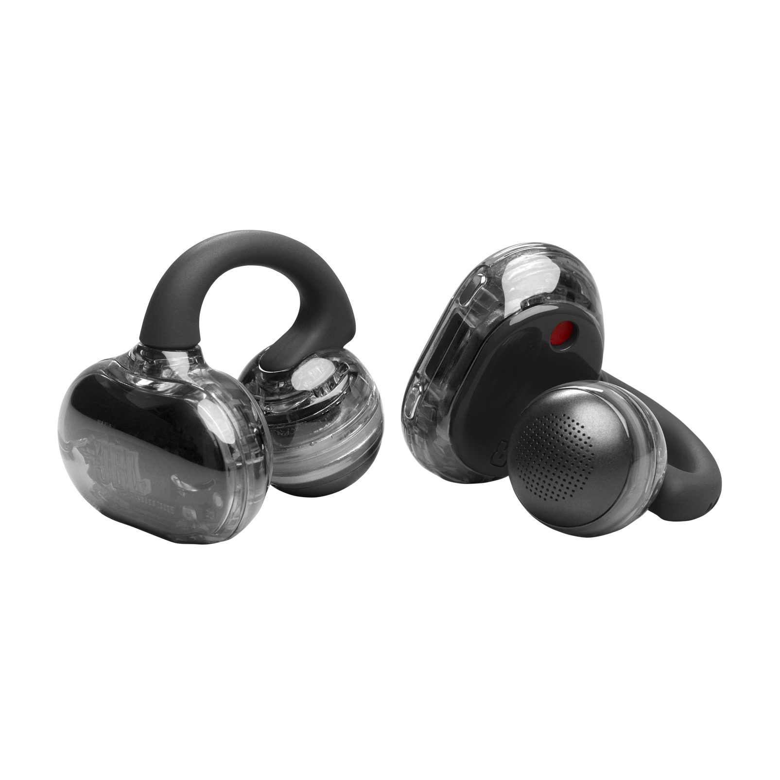 JBL Soundgear Clips - Black - True wireless open-ear headphones - Front