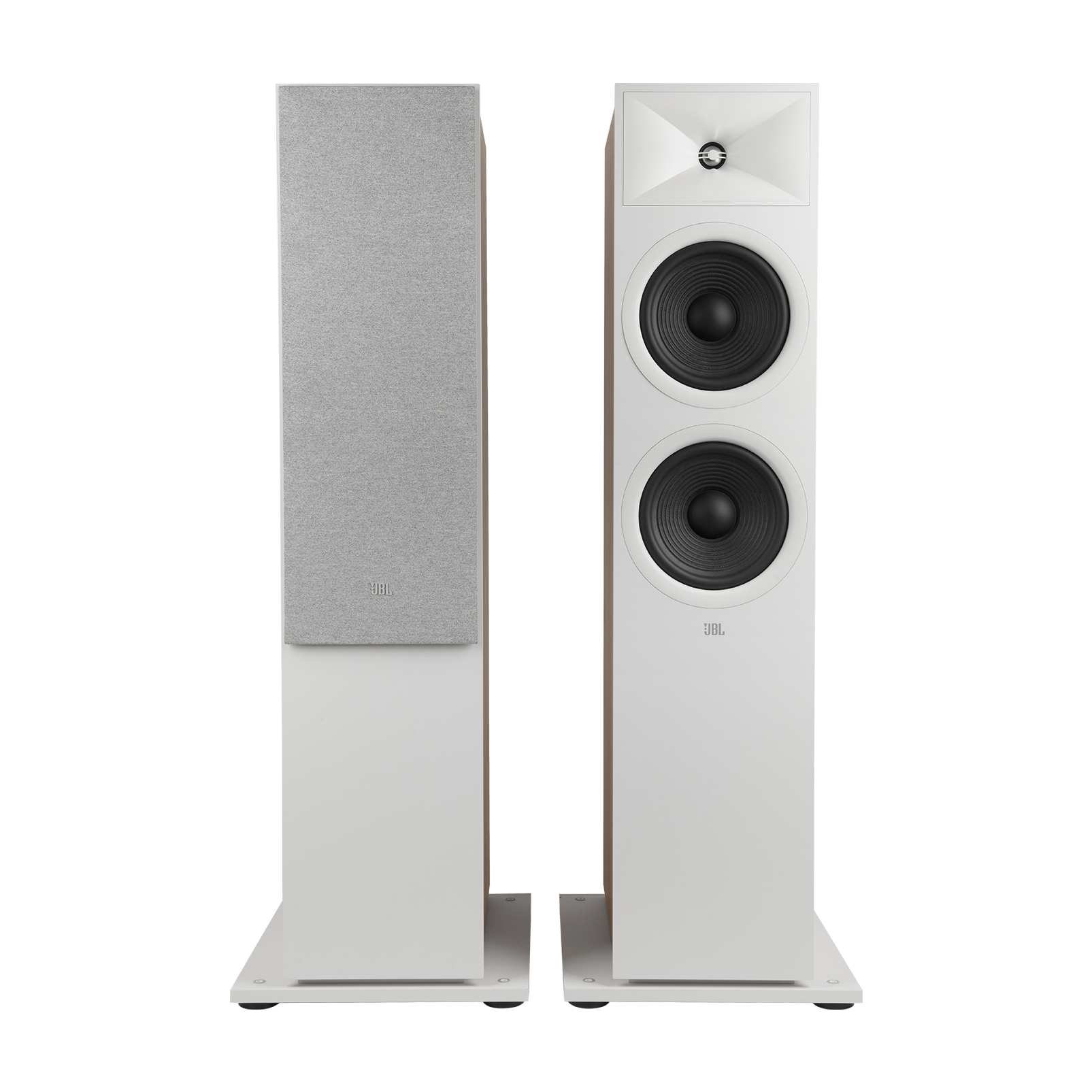 Stage 280F - Latte - 2.5-Way Dual 8-inch (200mm) Floorstanding Loudspeaker - Detailshot 1
