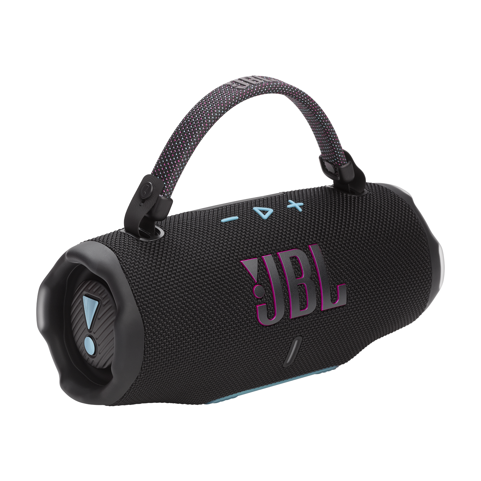 JBL Charge 6 - Black and Orange - Portable waterproof and drop-proof Bluetooth speaker - Detailshot 1