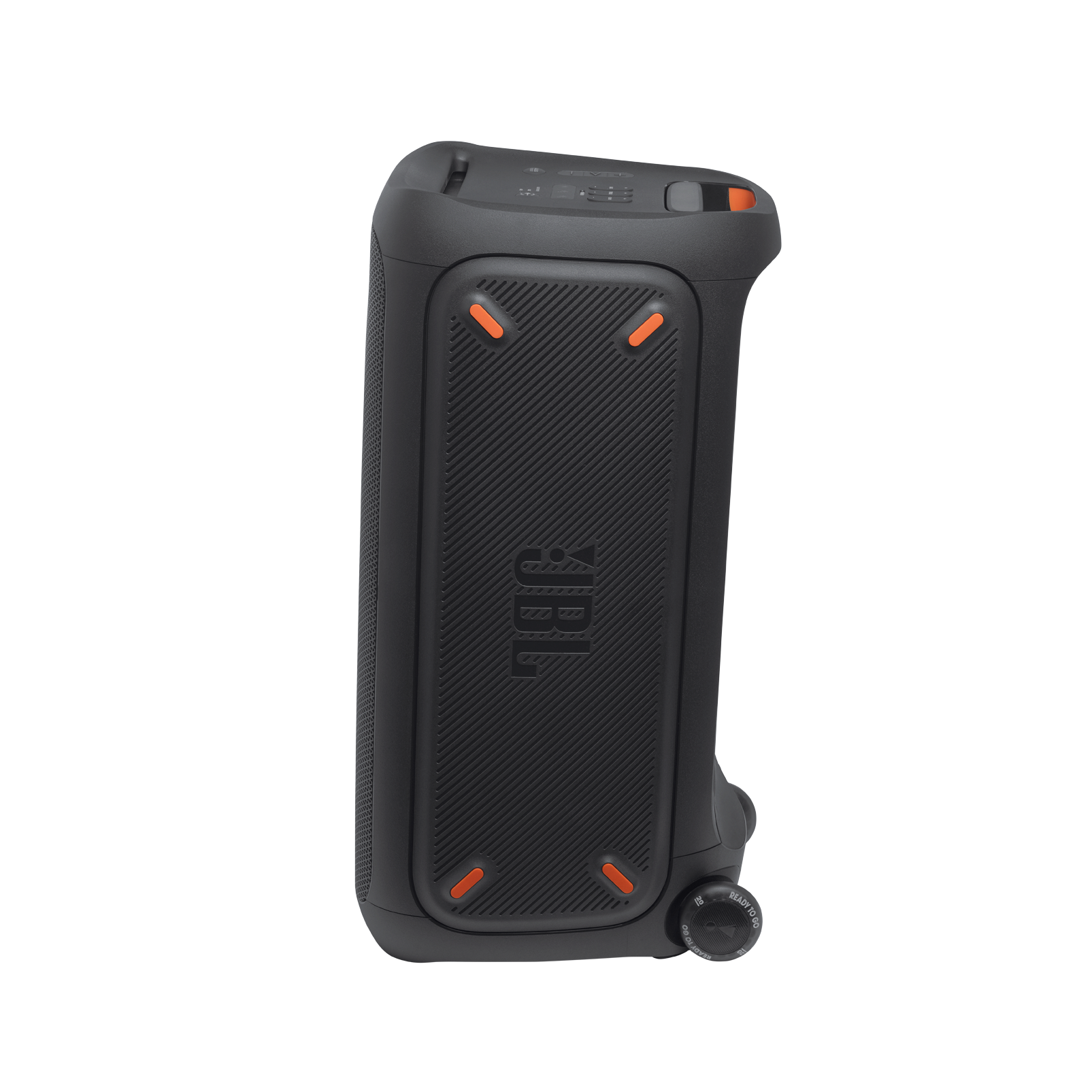 JBL Partybox 310 - Black - Portable party speaker with dazzling lights and powerful JBL Pro Sound - Left