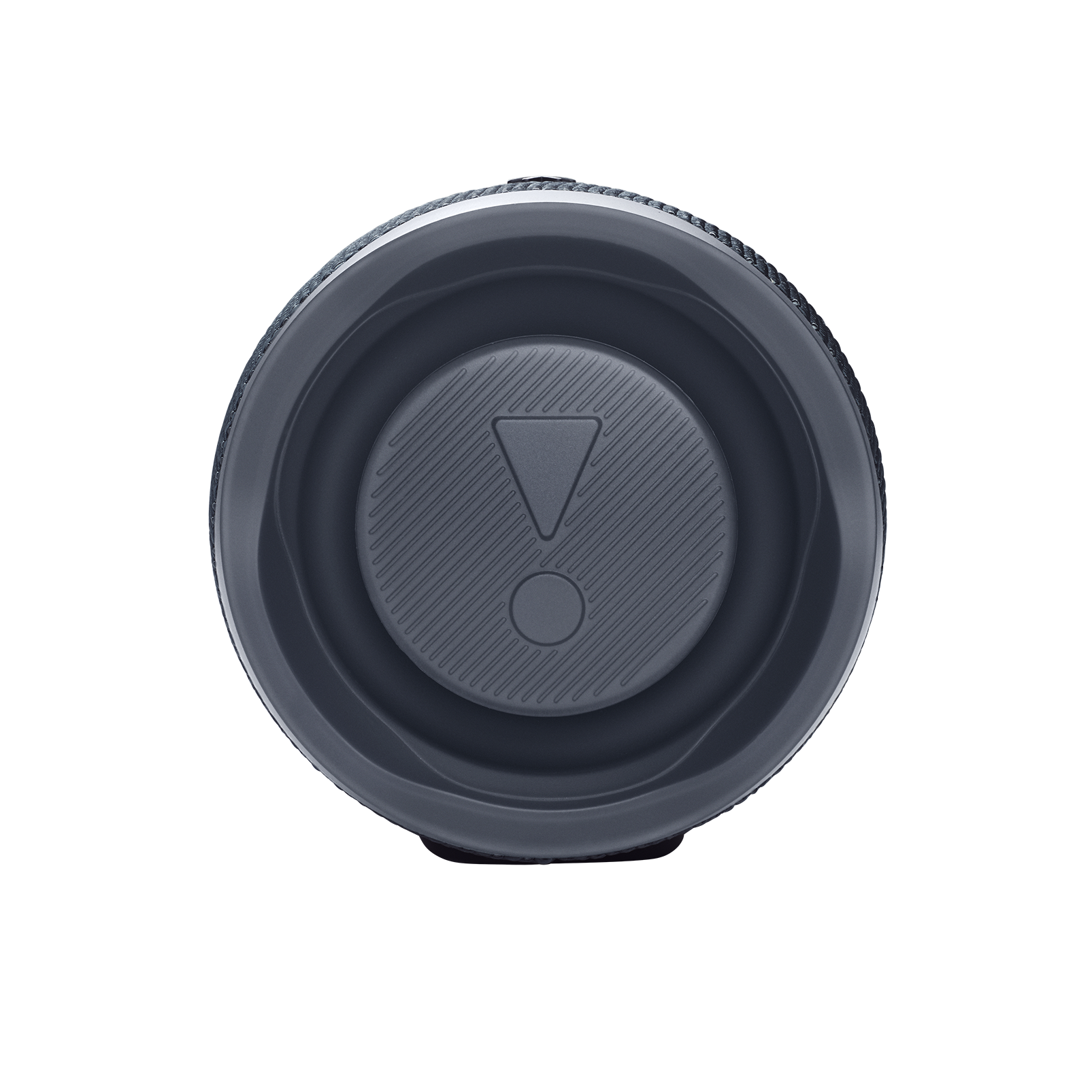 JBL Charge Essential 2 - Gun Metal - Portable Waterproof Speaker with Powerbank - Left