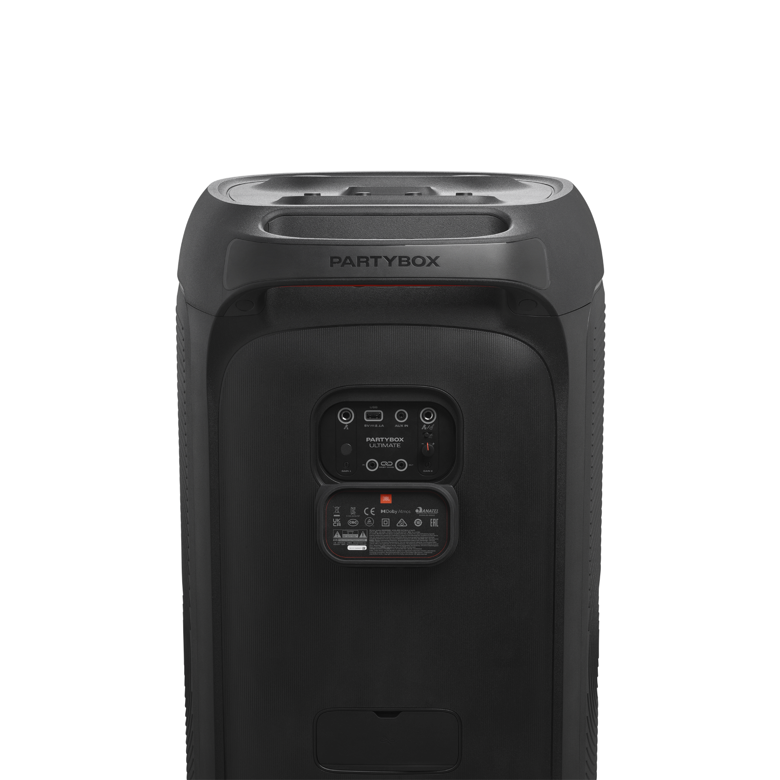 JBL PartyBox Ultimate - Black - Massive party speaker with powerful sound, multi-dimensional lightshow, and splashproof design. - Detailshot 2