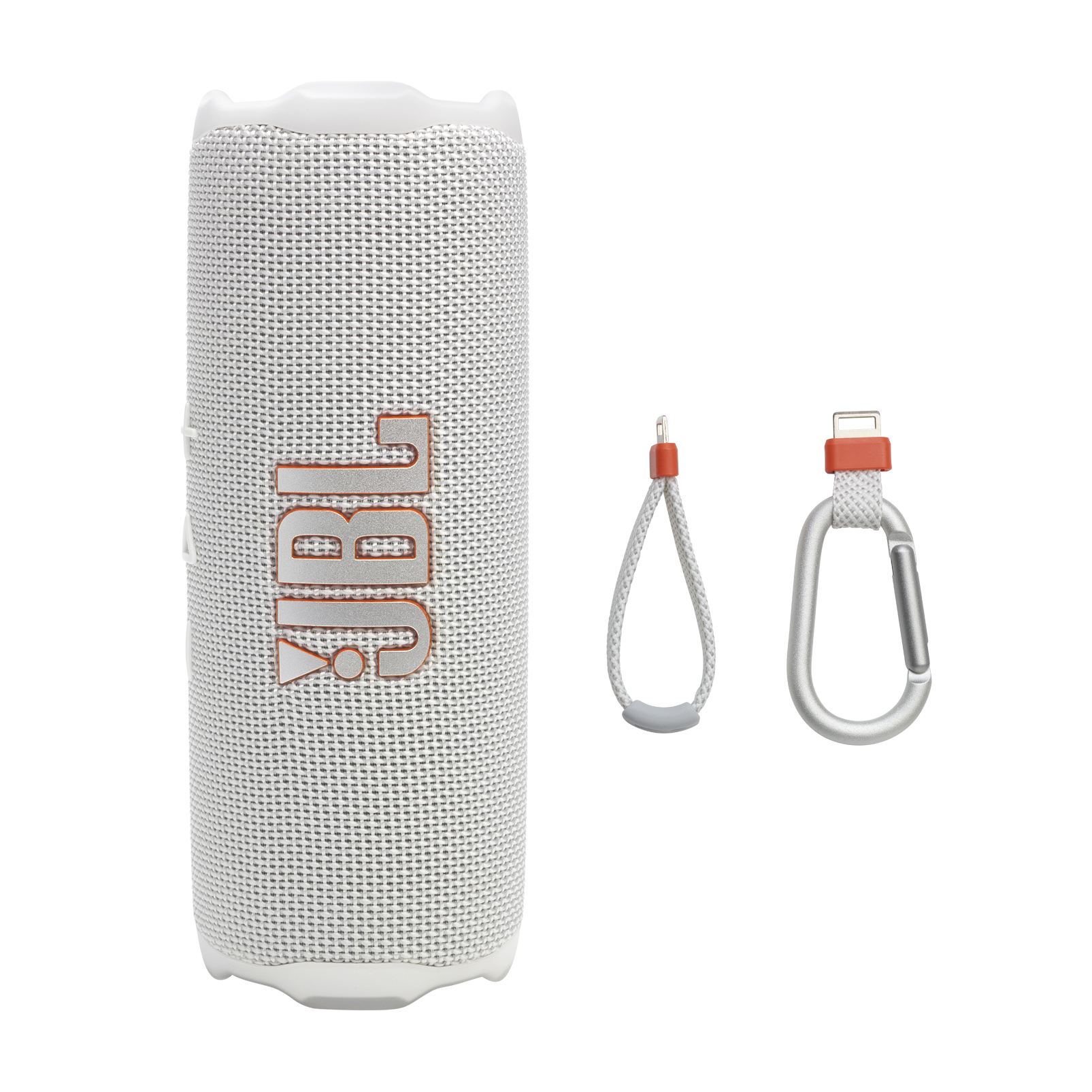JBL Flip 7 - White - Portable waterproof and drop-proof  speaker - Detailshot 8