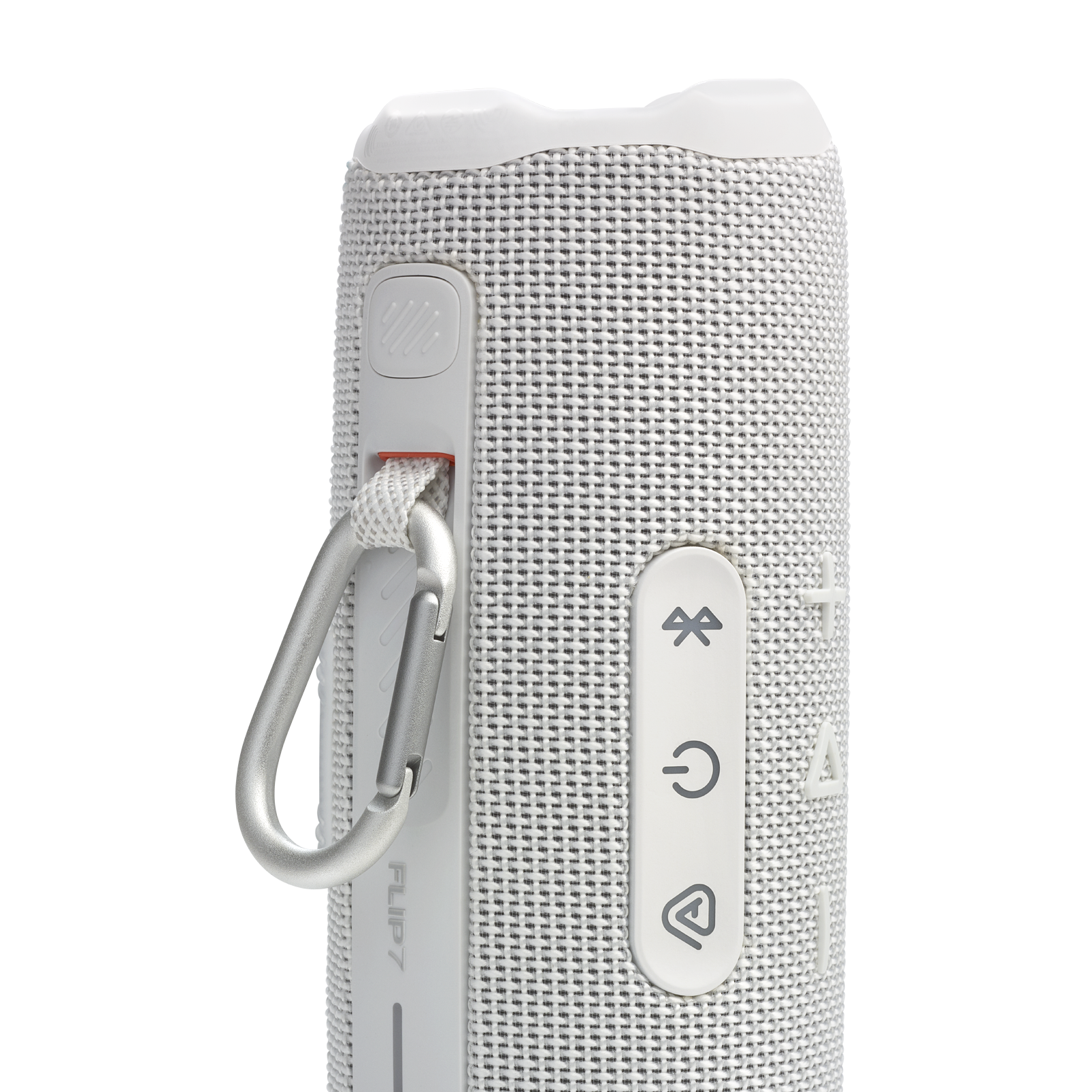 JBL Flip 7 - White - Portable waterproof and drop-proof  speaker - Detailshot 4