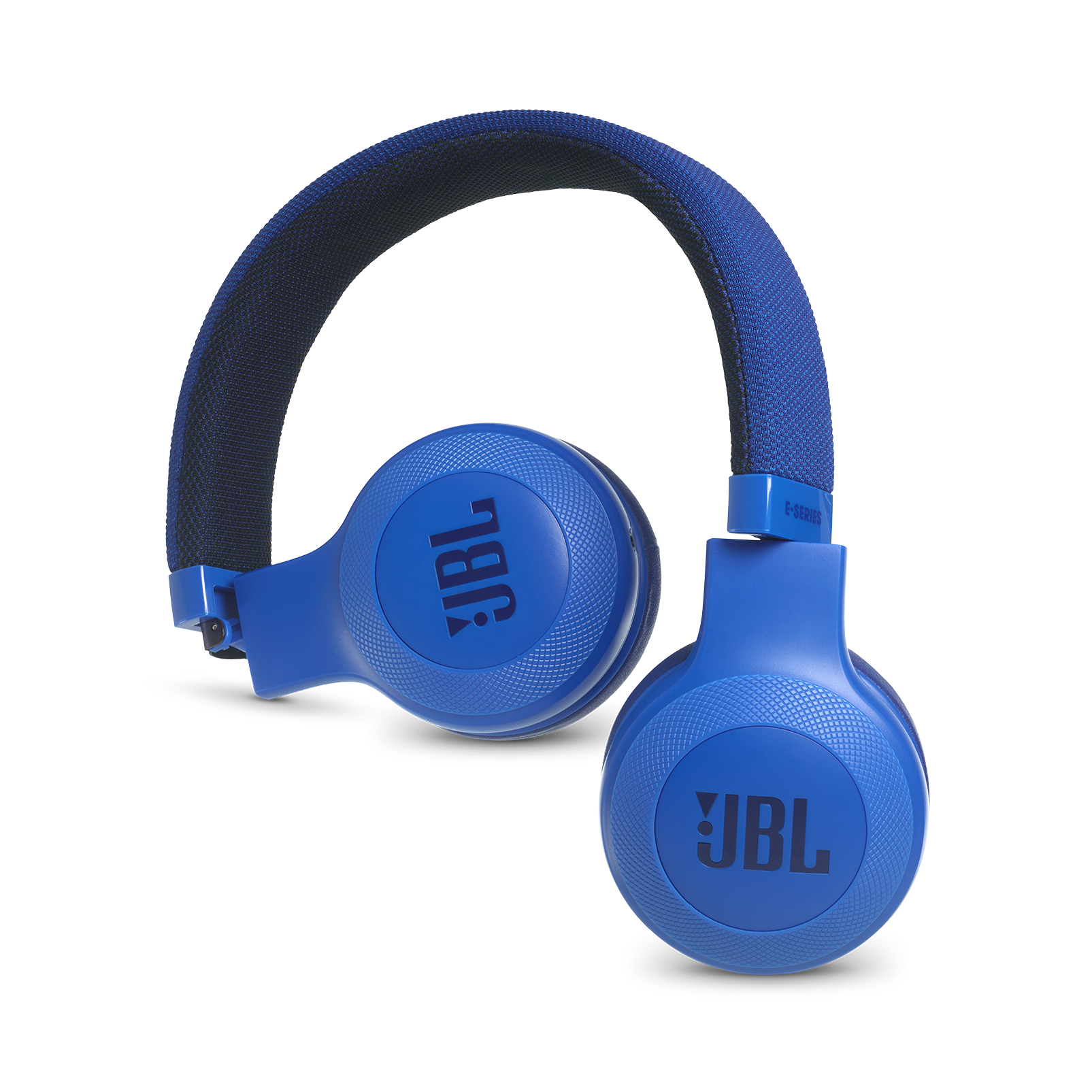 E35 - Blue - On-ear headphones - Detailshot 1
