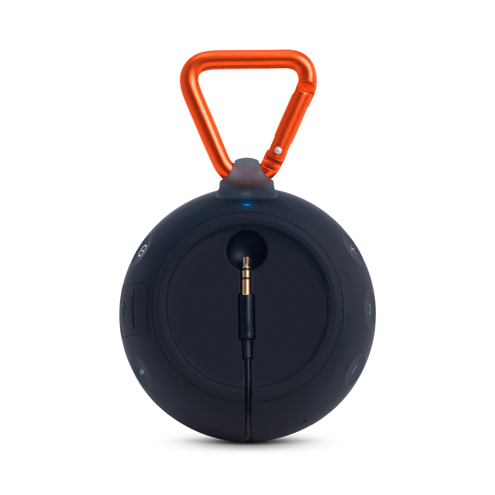JBL Clip 2 - Black - Portable Bluetooth speaker - Back