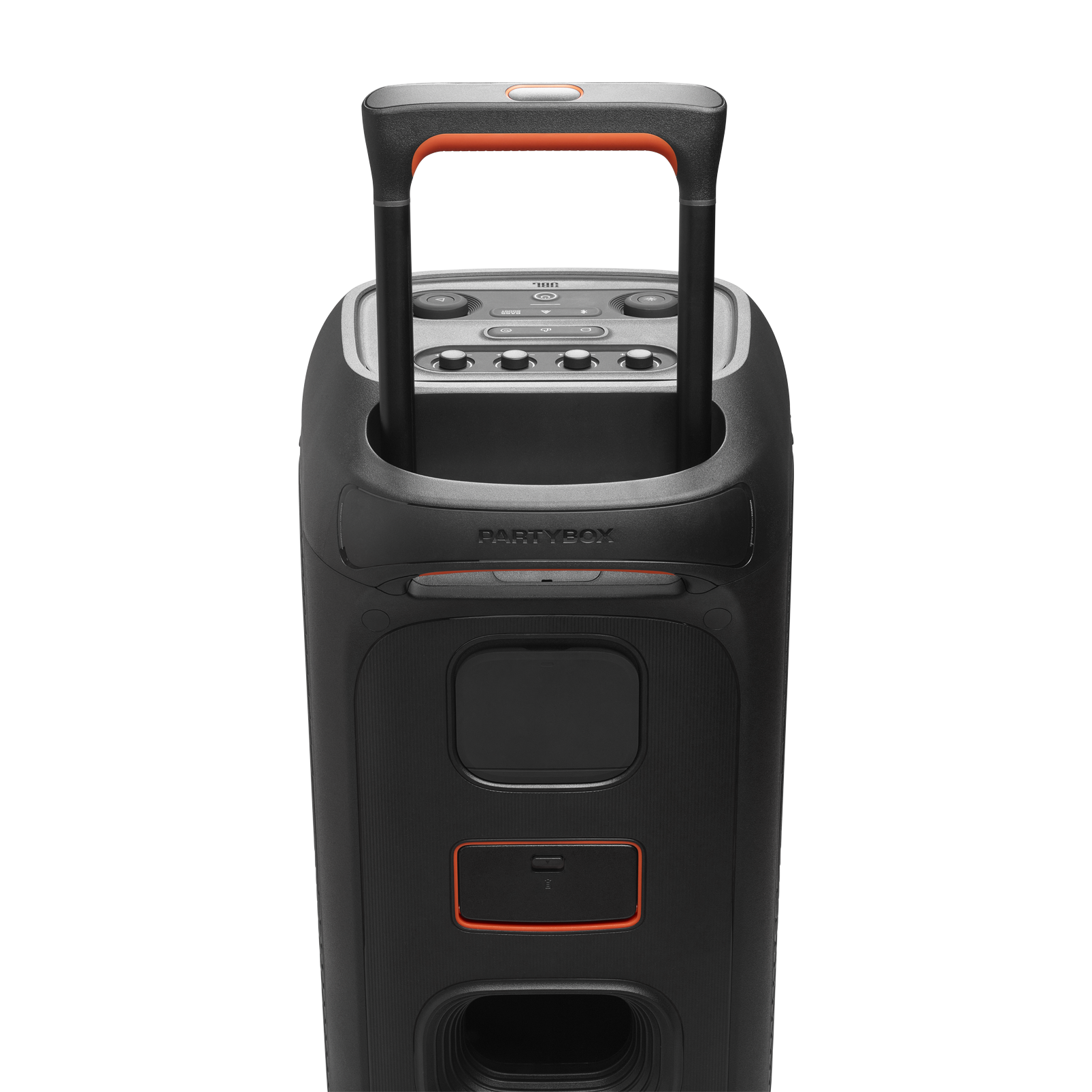 JBL PartyBox Stage 320 - Black - Portable party speaker with wheels - Detailshot 10