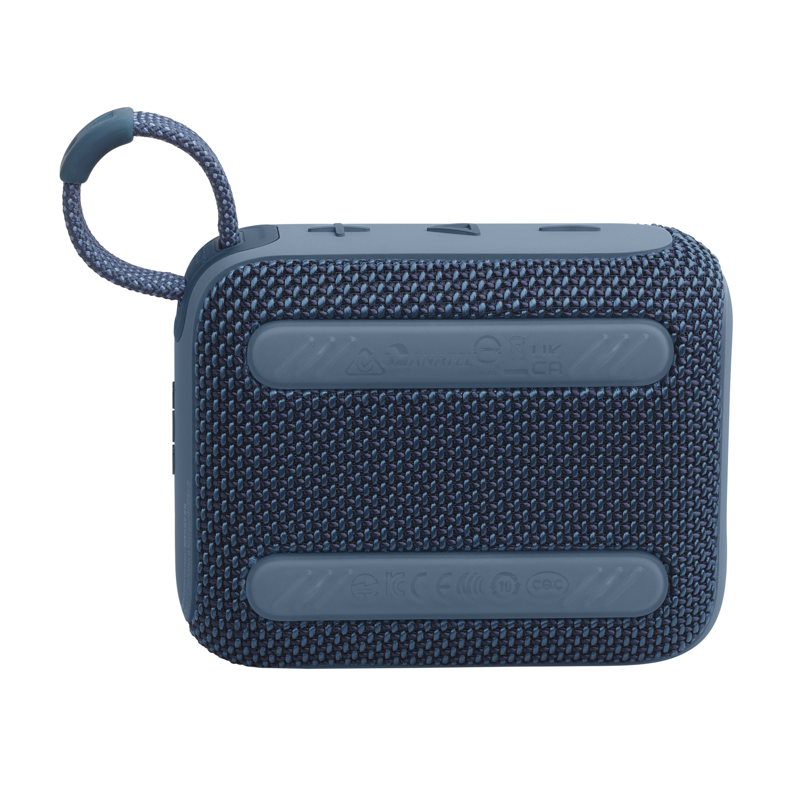 JBL Go 4 - Blue - Ultra-Portable Bluetooth Speaker - Back