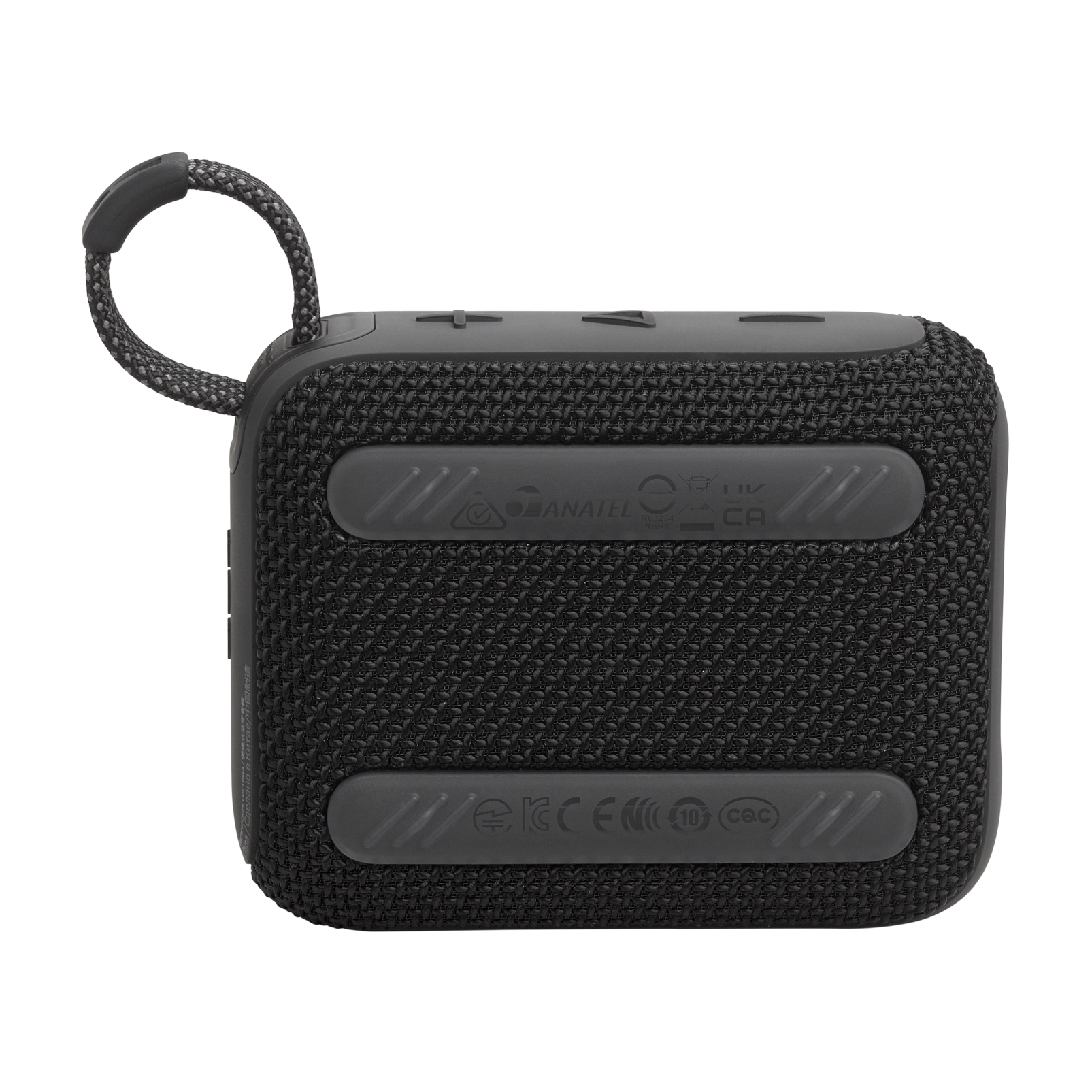 JBL Go 4 - Black - Ultra-Portable Bluetooth Speaker - Back