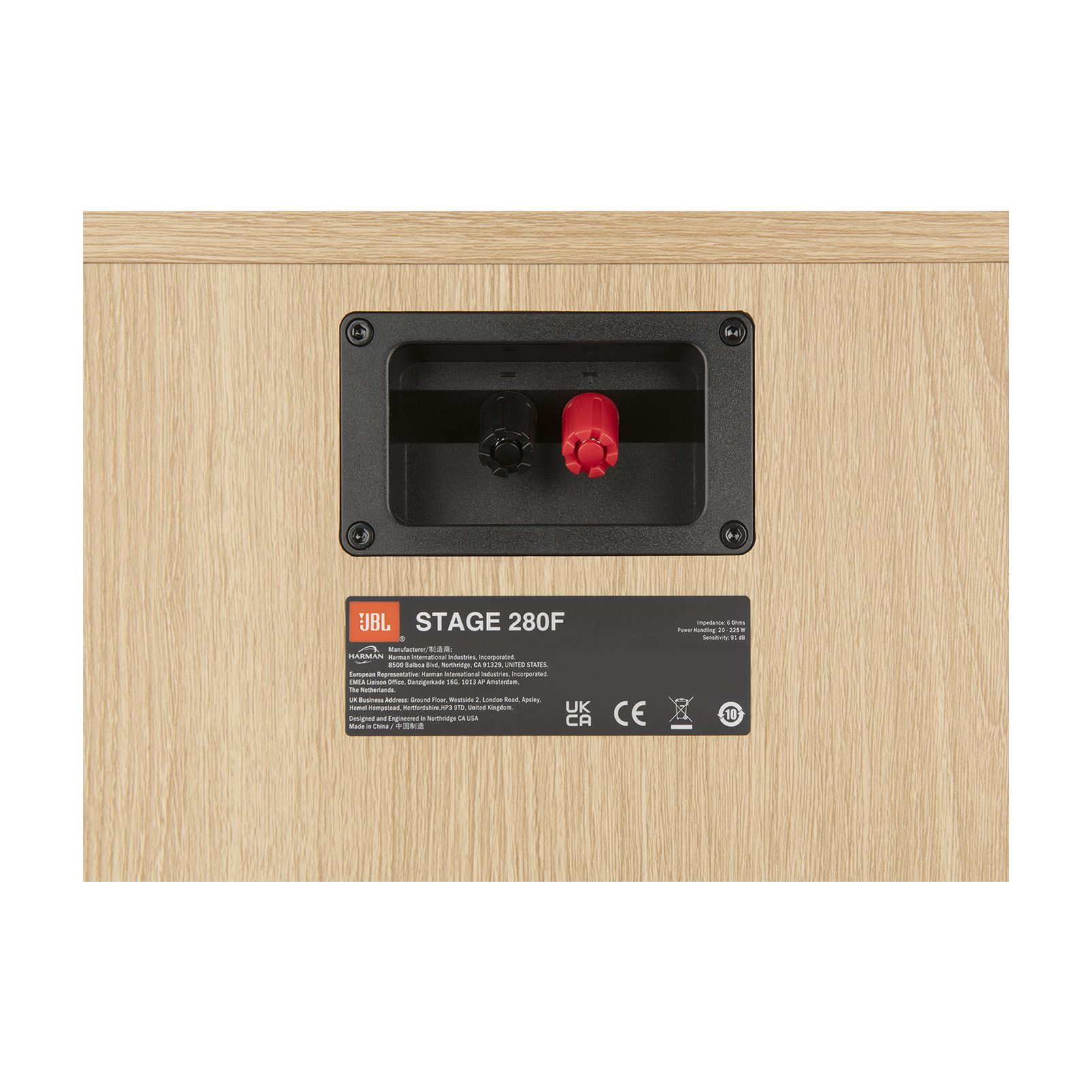 Stage 280F - Latte - 2.5-Way Dual 8-inch (200mm) Floorstanding Loudspeaker - Detailshot 9