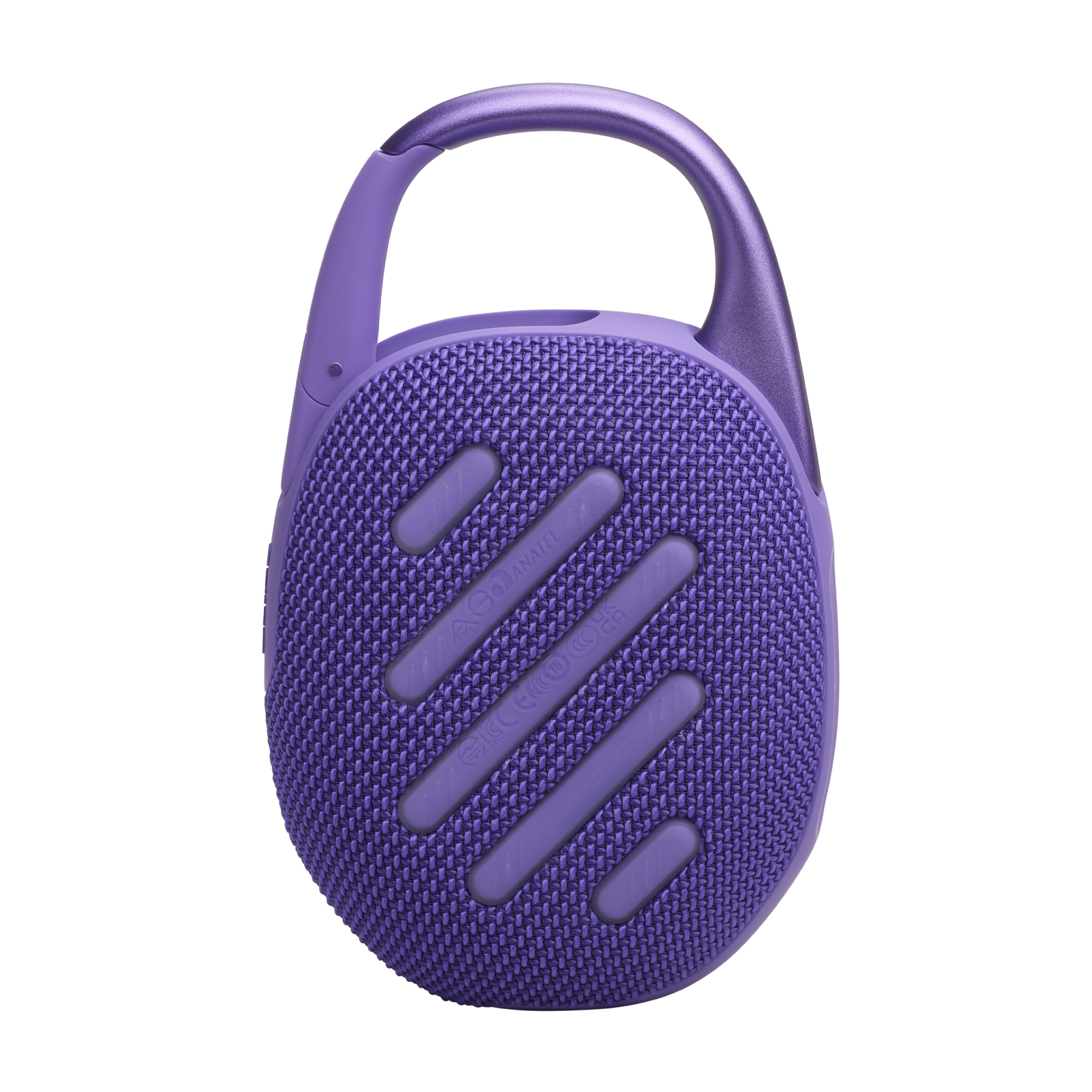 JBL Clip 5 - Purple - Ultra-portable waterproof speaker - Back