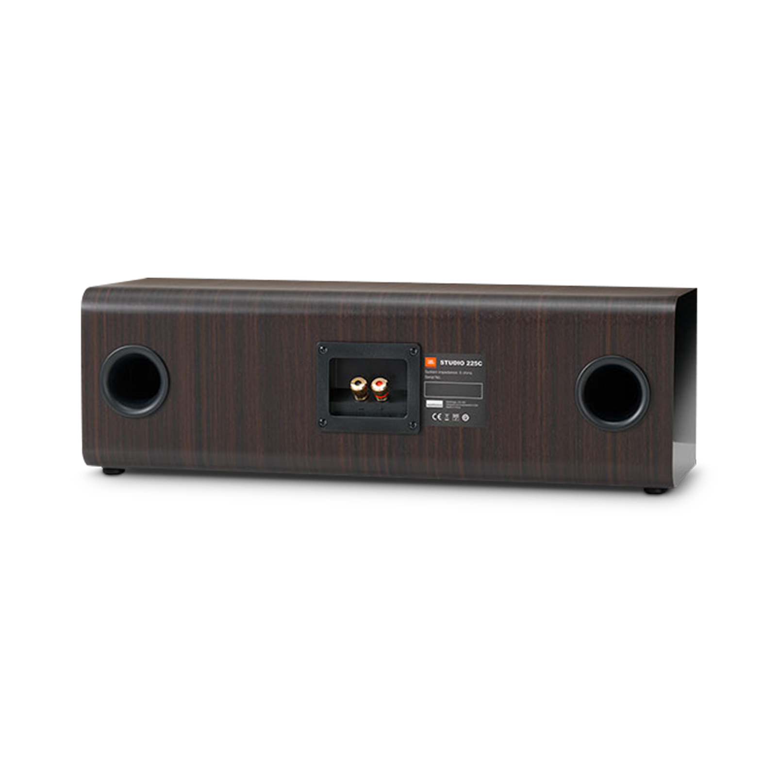 Studio 235C - Brown - Dual 2.5-way 6.5" Center Channel Loudspeaker - Back