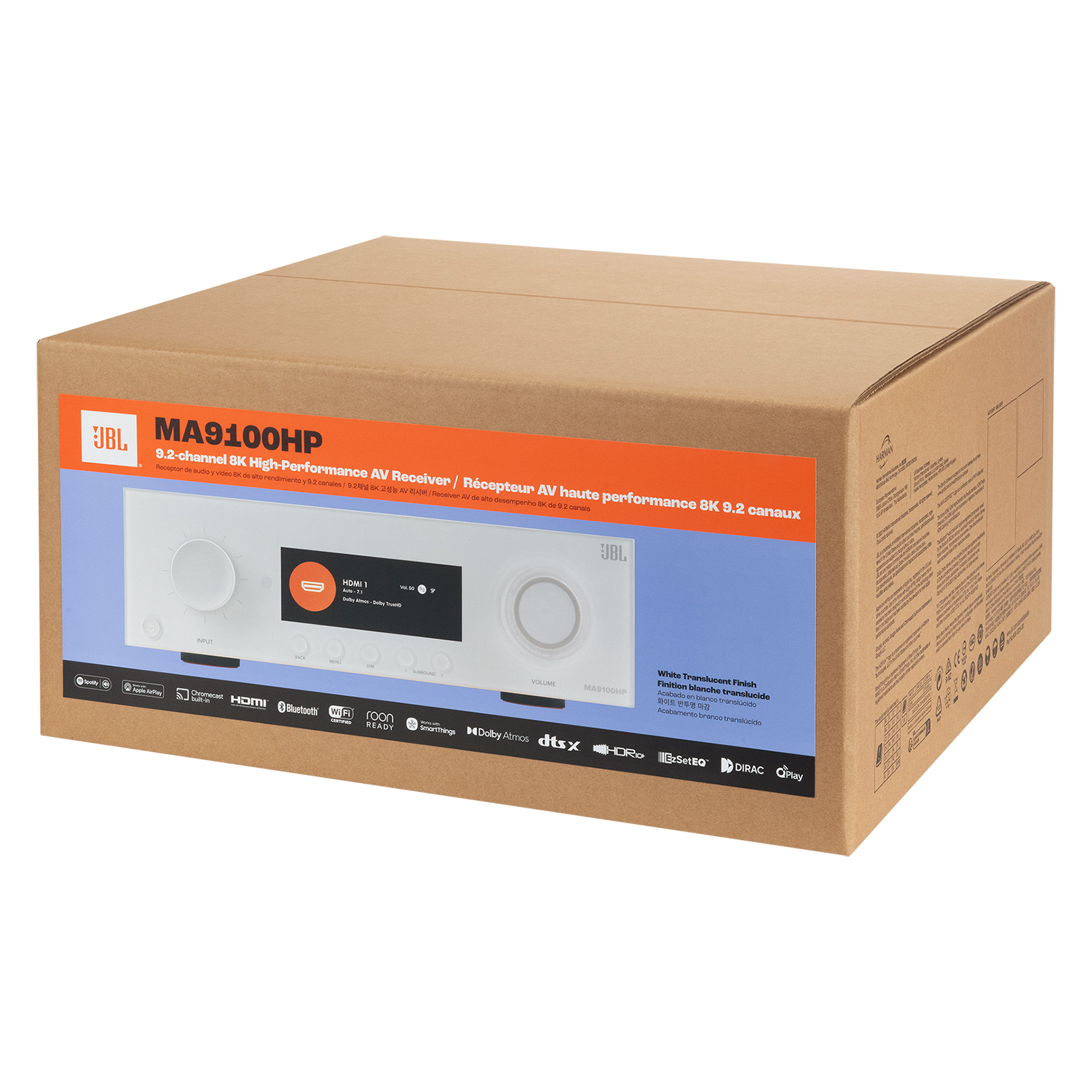 MA9100HP - White - 9.2-channel 8K High Performance AV Receiver - Detailshot 9