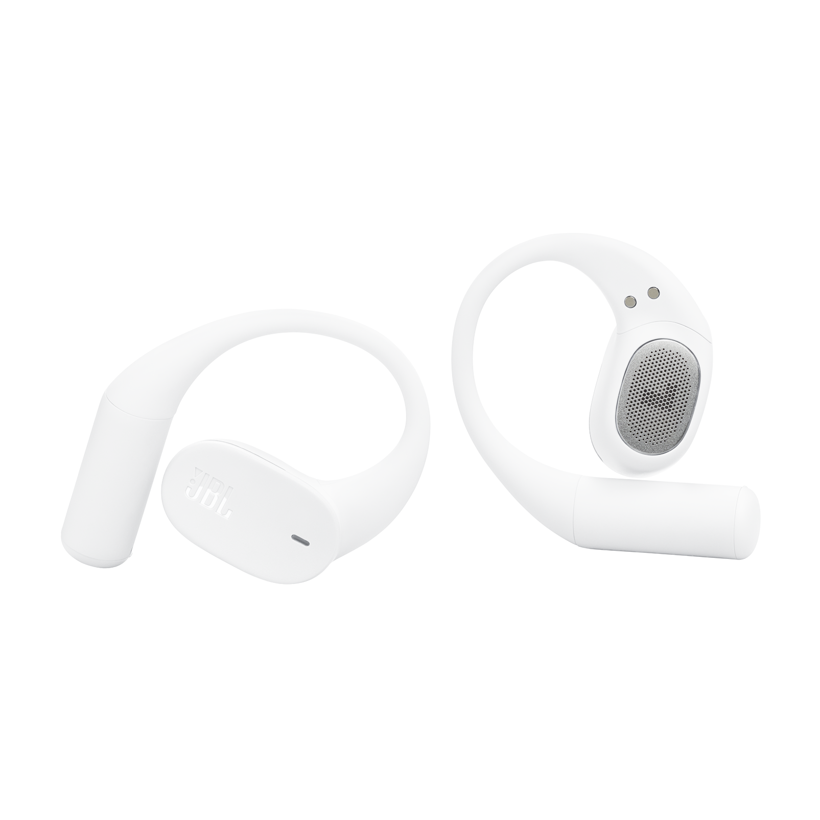 JBL Sense Lite - White - True Wireless Open-ear Headphones - Front