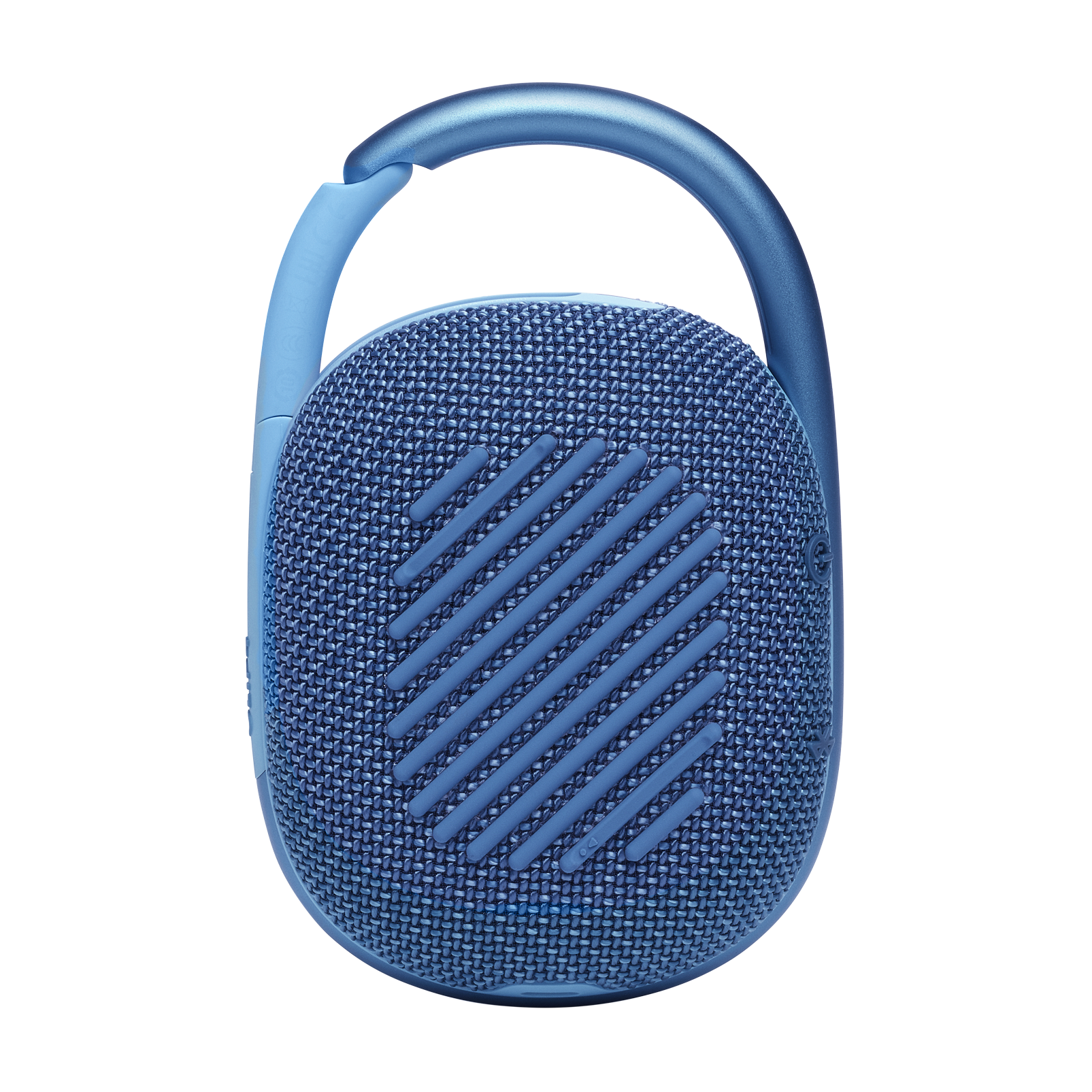 JBL Clip 4 Eco - Blue - Ultra-portable Waterproof Speaker - Back