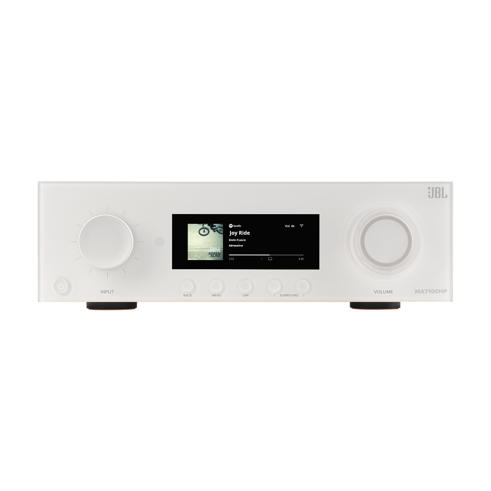 MA7100HP - White - 7.2-channel 8K High Performance AV Receiver - Detailshot 1