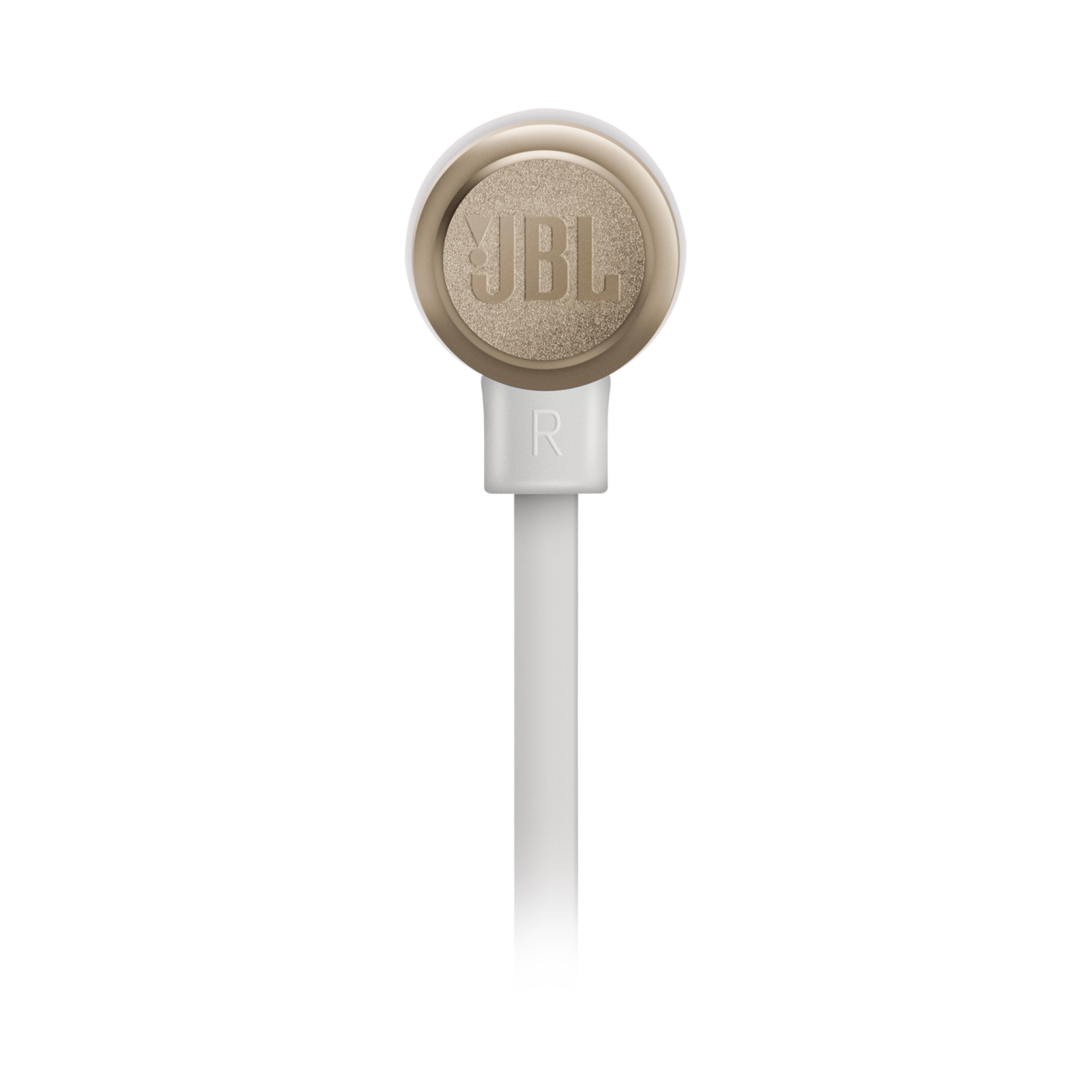 JBL T280A - Gold - In-ear headphones with high performance drivers - Back