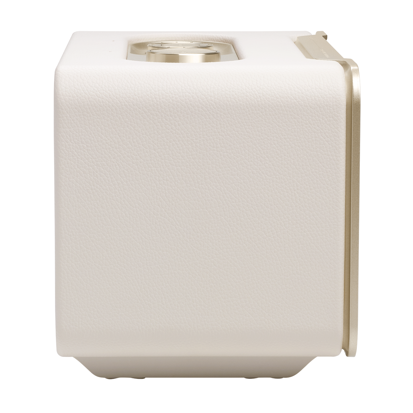 JBL Authentics 200 - White - Smart home speaker with Wi-Fi, Bluetooth and Voice Assistants with retro design - Left