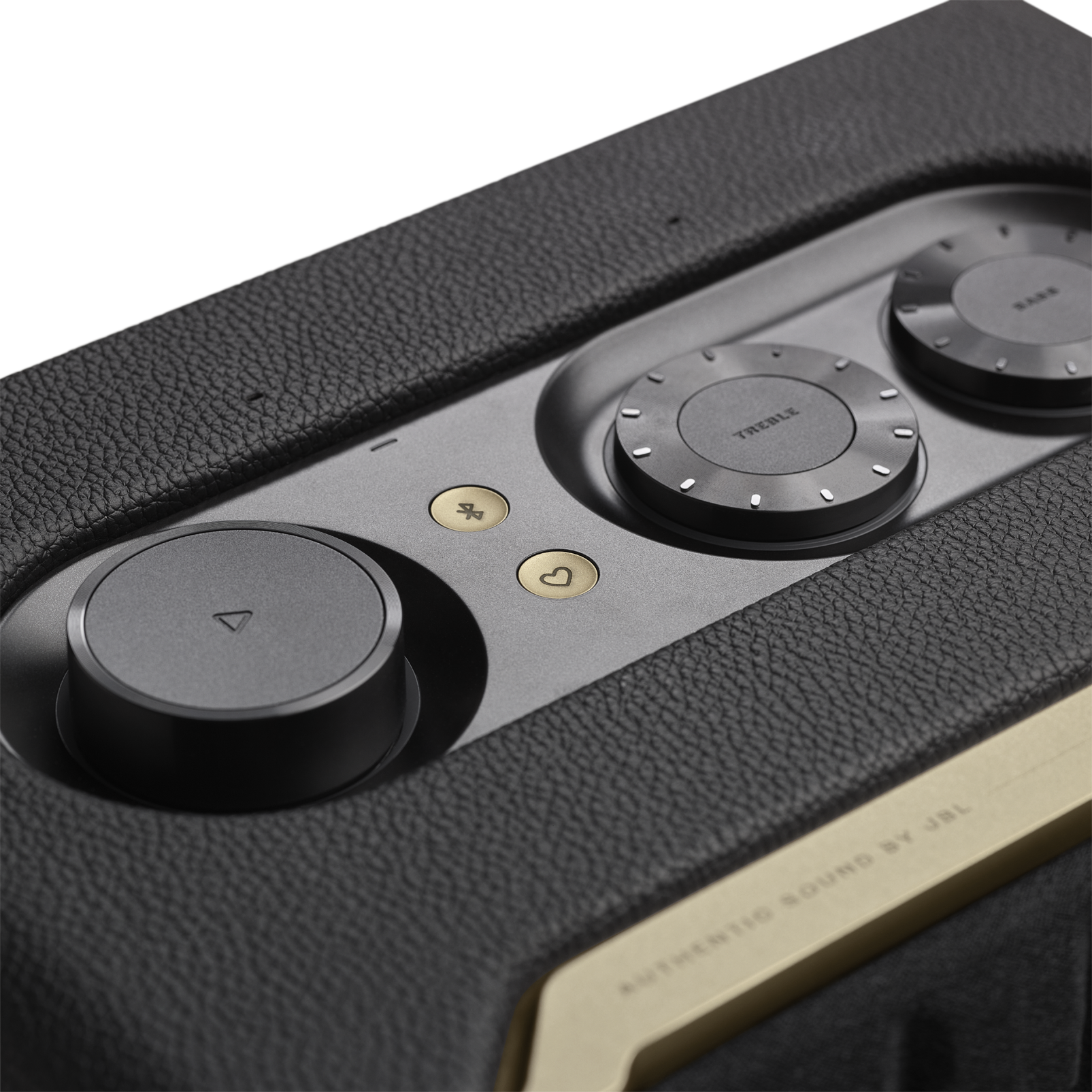 JBL Authentics 200 - Black - Smart home speaker with Wi-Fi, Bluetooth and Voice Assistants with retro design - Detailshot 5