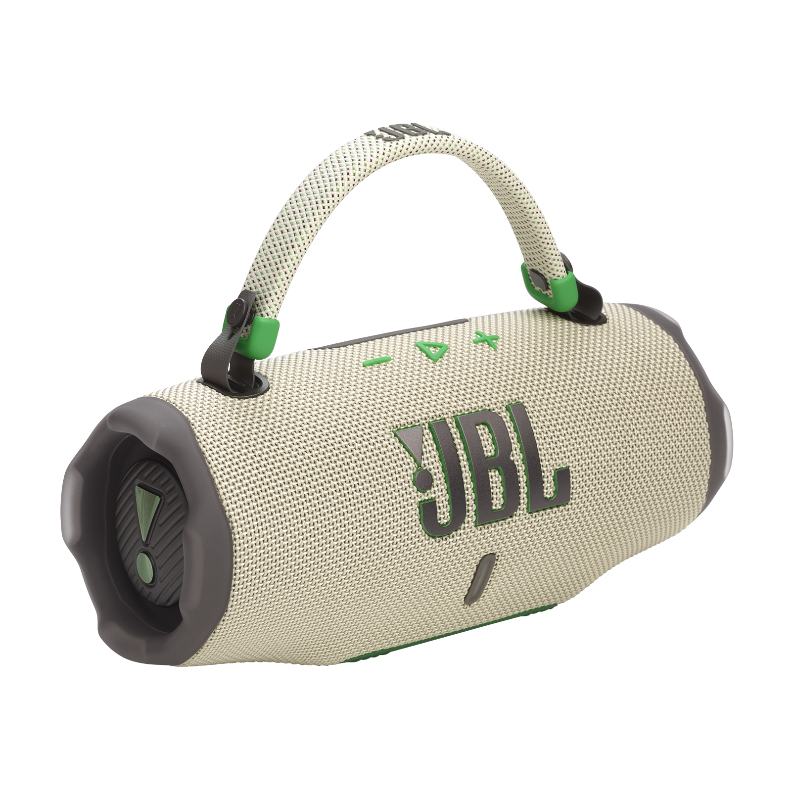 JBL Charge 6 - Sand - Portable waterproof and drop-proof Bluetooth speaker - Detailshot 1