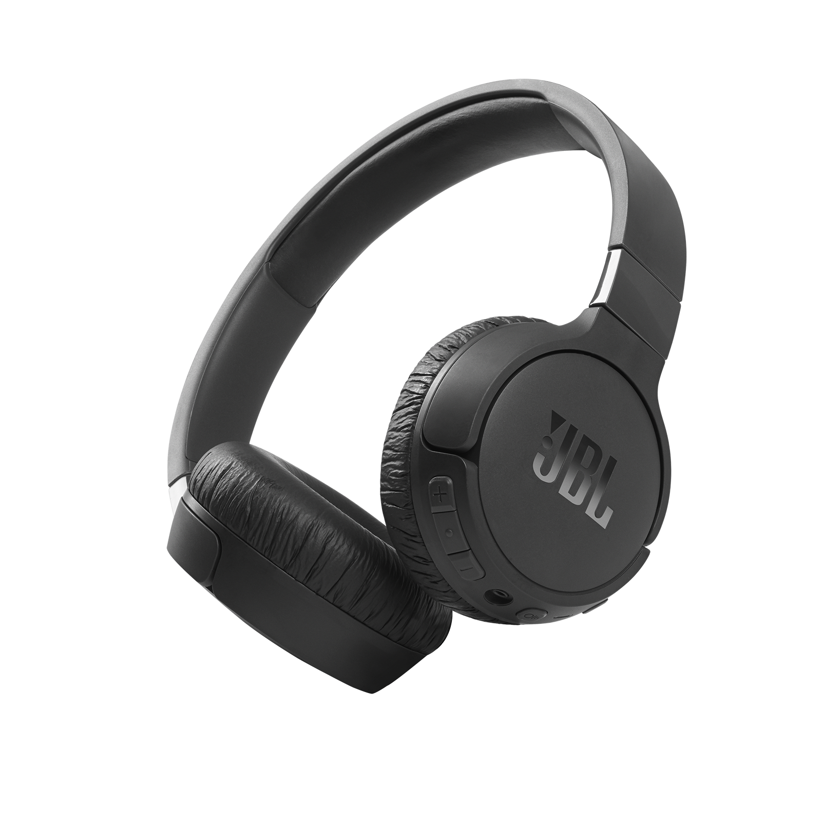 JBL Tune 660NC - Black - Wireless, on-ear, active noise-cancelling headphones. - Hero