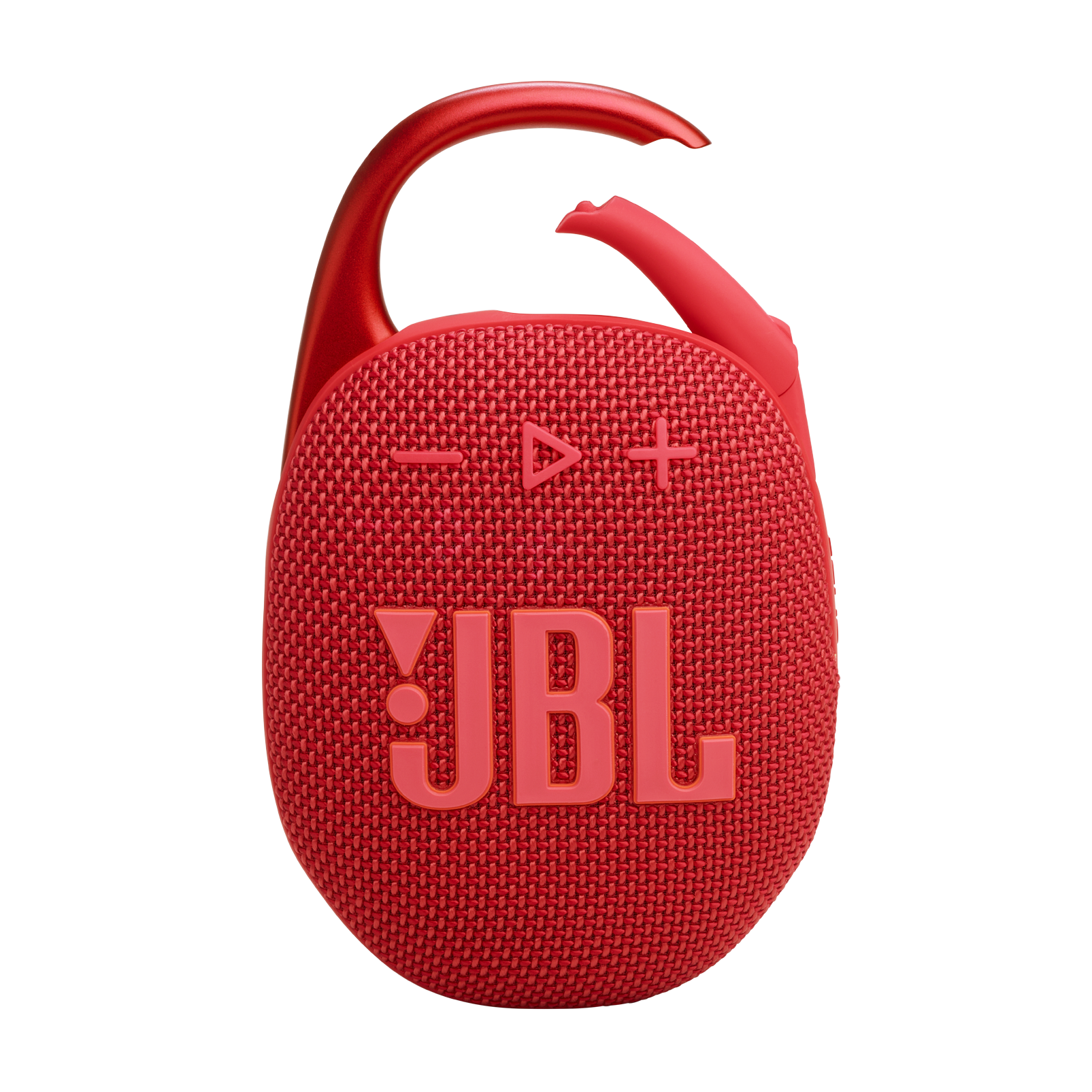 JBL Clip 5 - Red - Ultra-portable waterproof speaker - Front