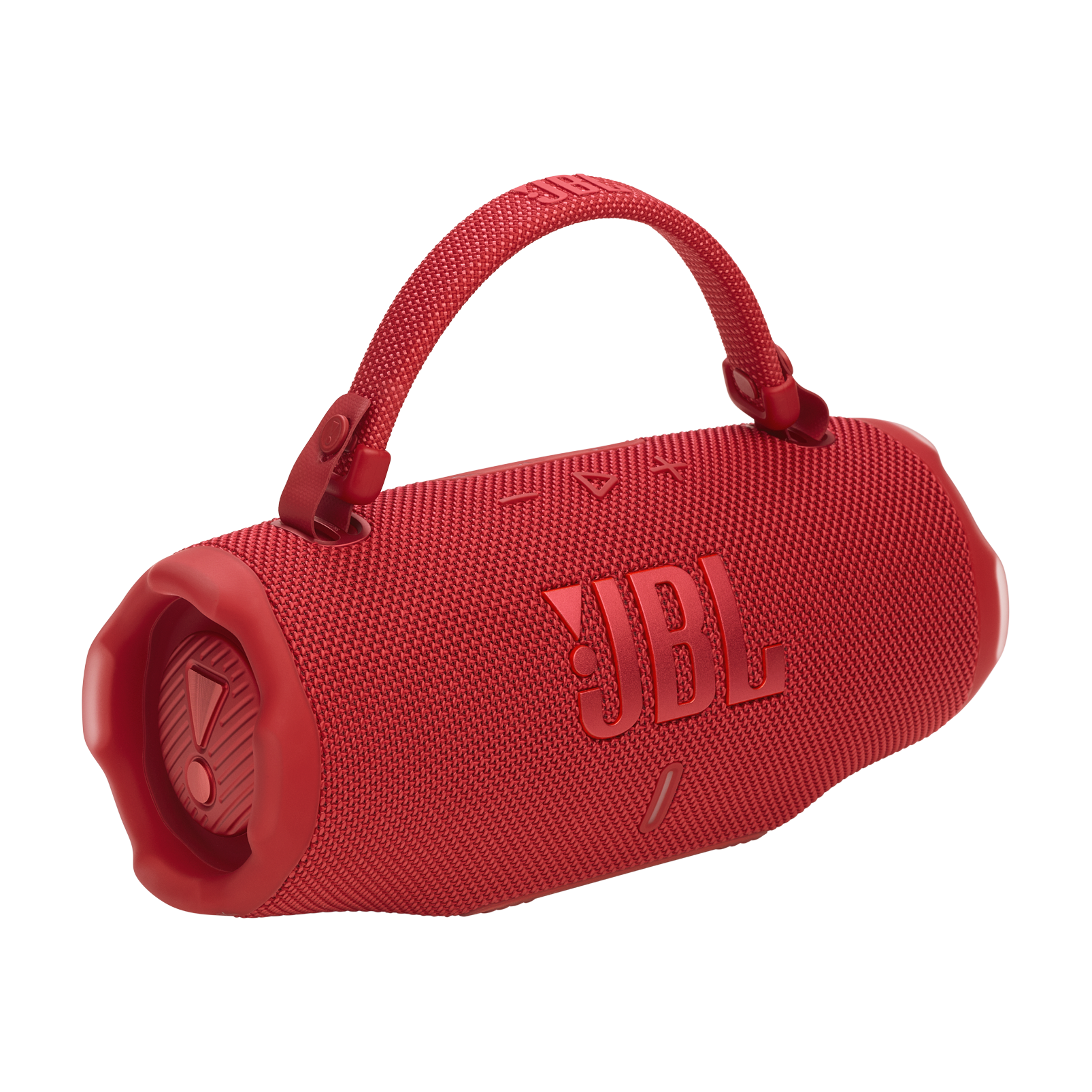 JBL Charge 6 - Red - Portable waterproof and drop-proof Bluetooth speaker - Detailshot 1
