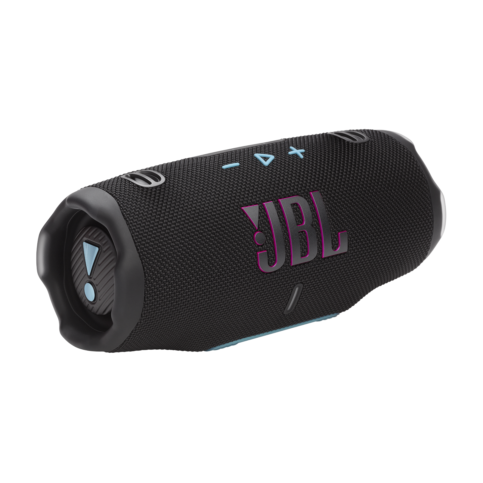JBL Charge 6 - Black and Orange - Portable waterproof and drop-proof Bluetooth speaker - Hero