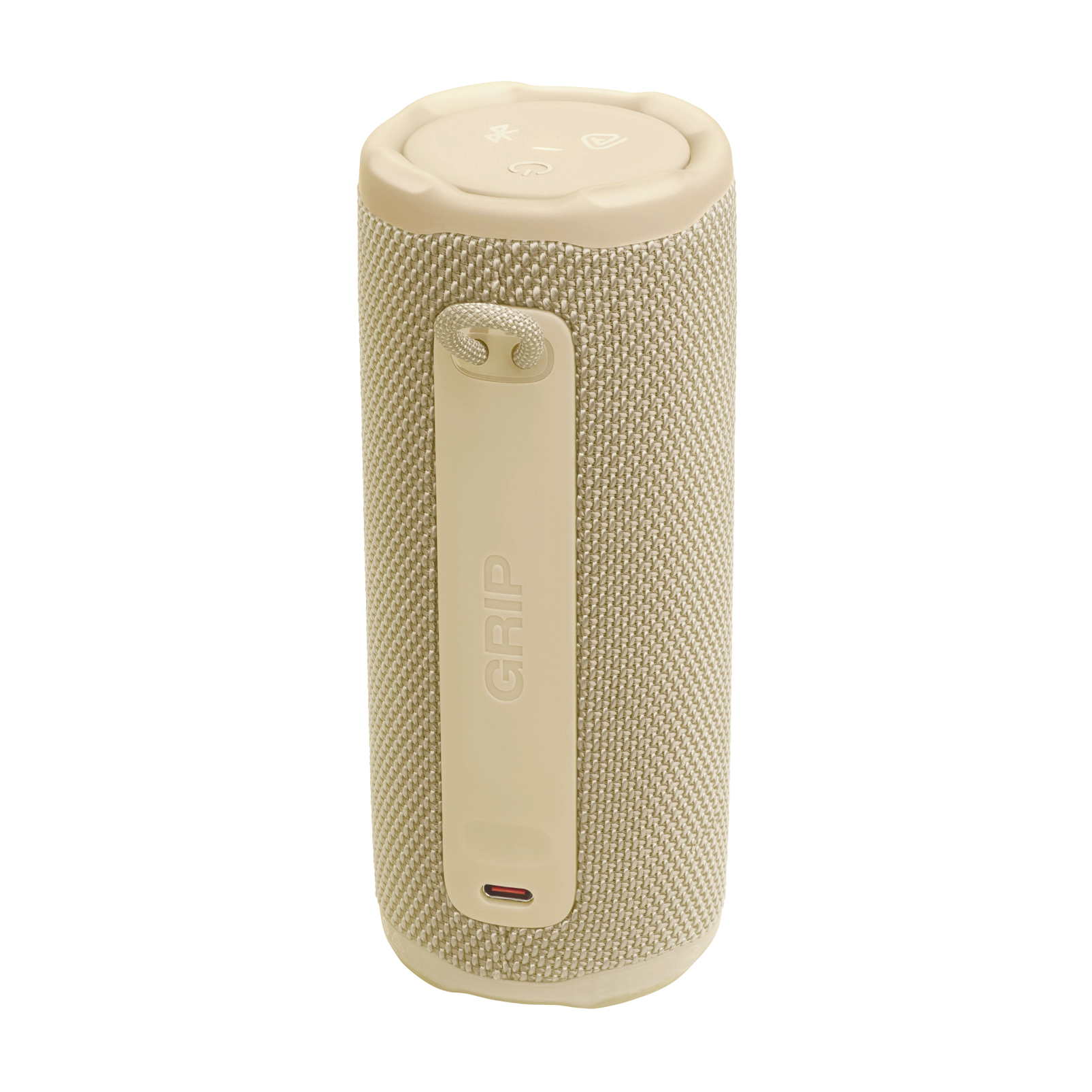 JBL Grip - Yellow - Compact Bluetooth speaker with bold JBL Pro Sound and ambient light - Back