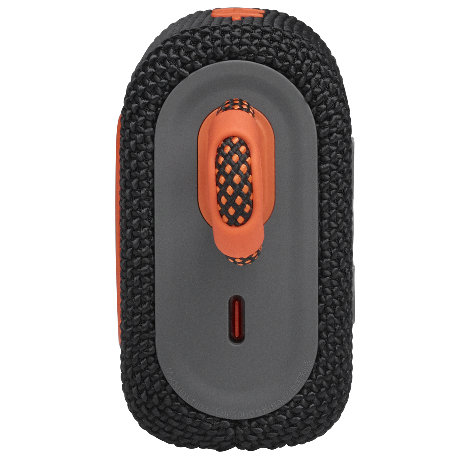 JBL Go 3 - Black / Orange - Portable Waterproof Speaker - Left
