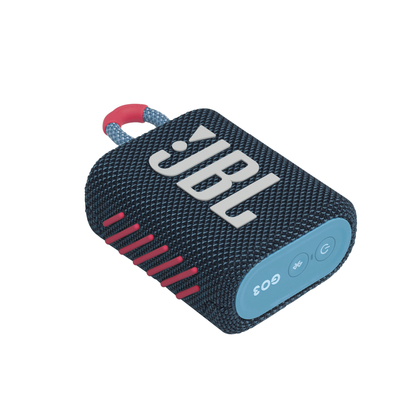 JBL Go 3 - Blue / Pink - Portable Waterproof Speaker - Detailshot 3