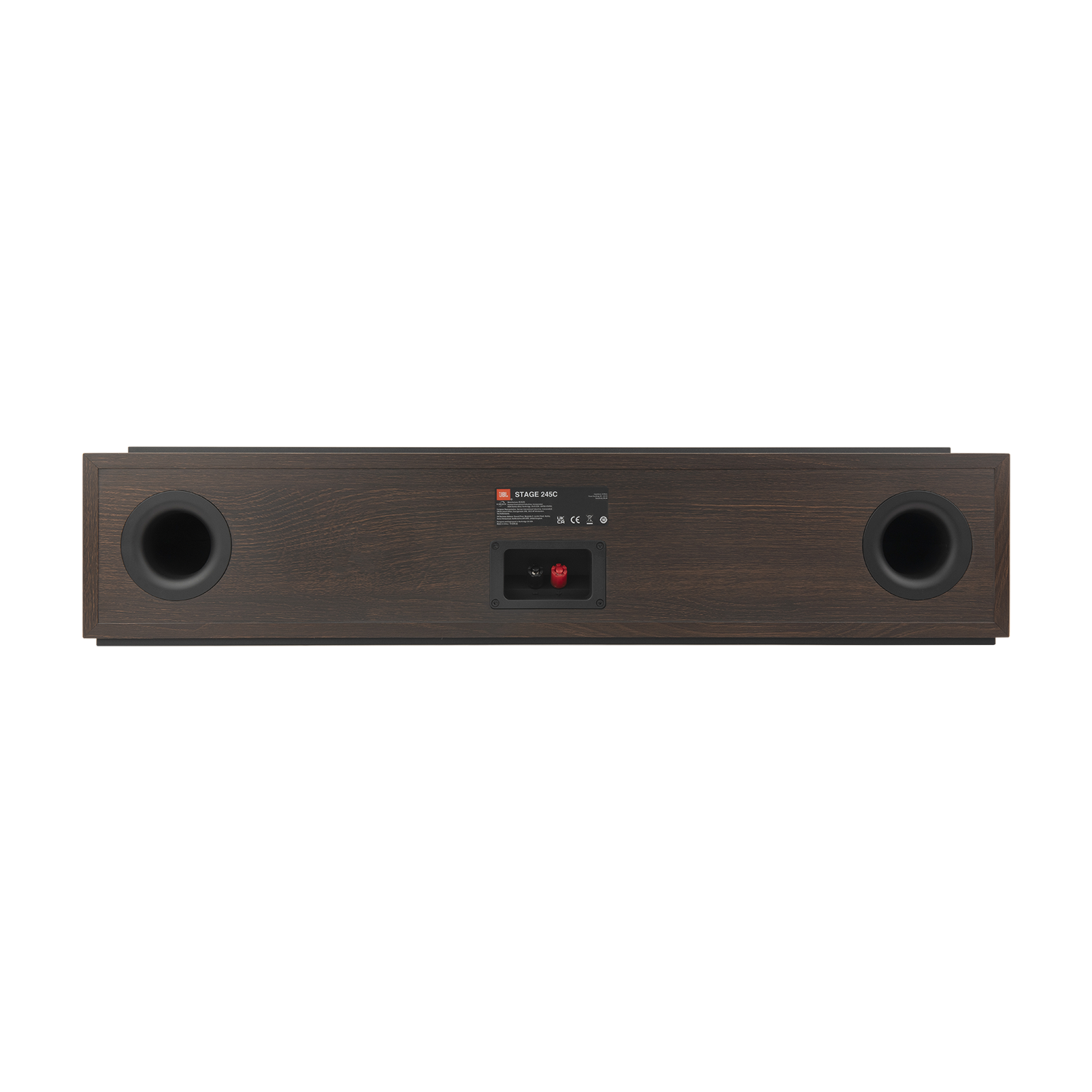 Stage 245C - Espresso - 2.5-Way Quad 4.5-inch (114mm) Center Channel Loudspeaker - Detailshot 6