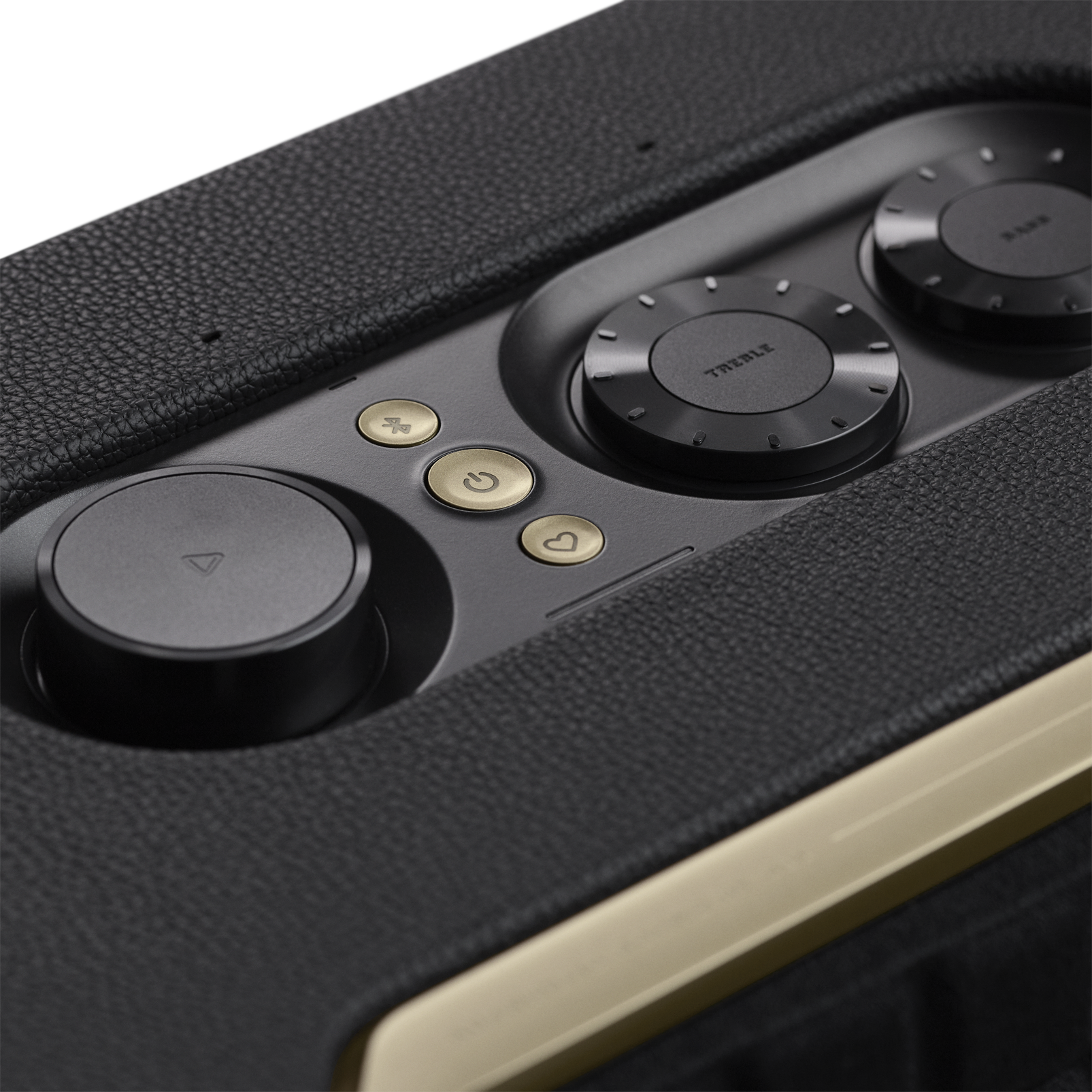 JBL Authentics 300 - Black - Portable smart home speaker with Wi-Fi, Bluetooth and voice assistants with retro design. - Detailshot 5