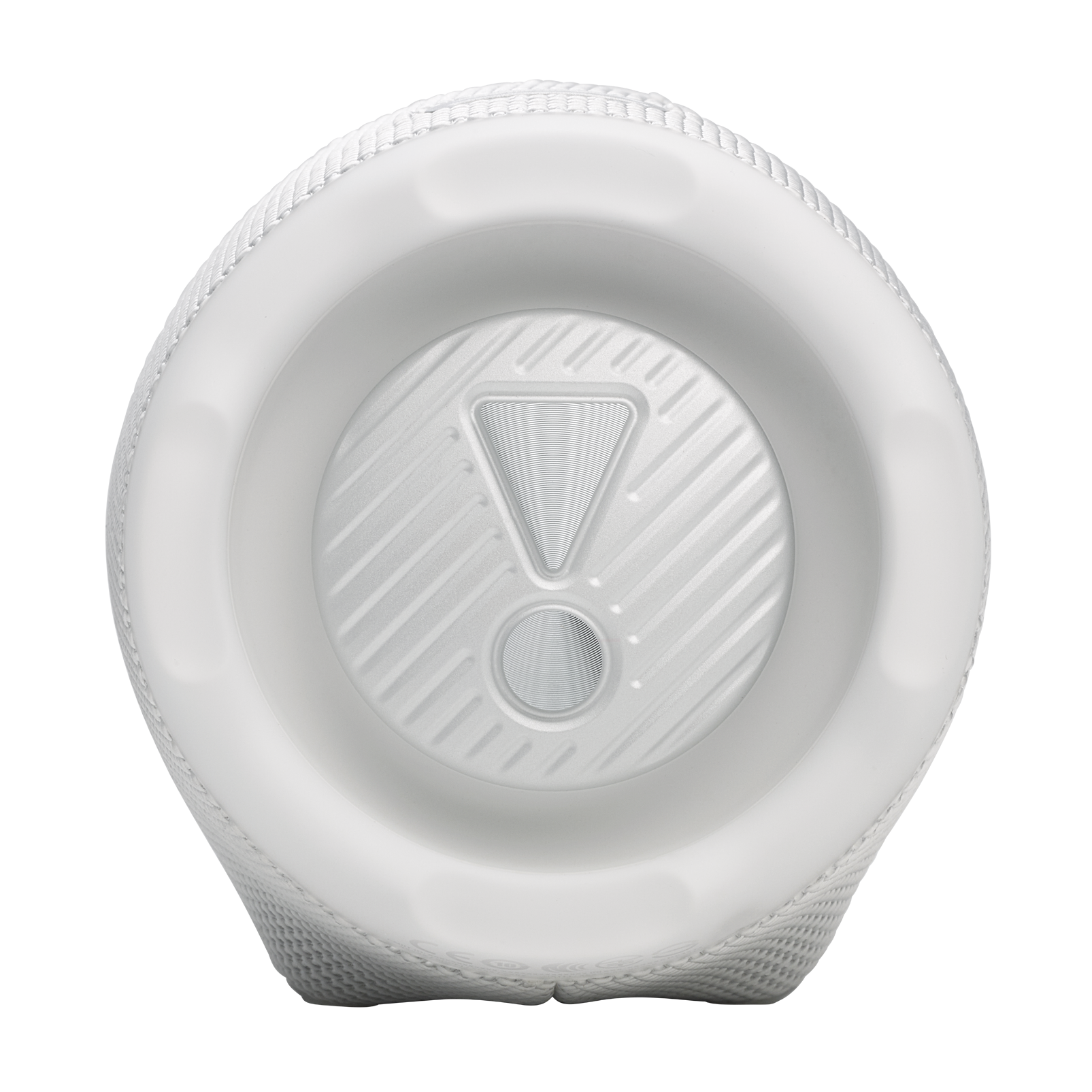 JBL Charge 6 - White - Portable waterproof and drop-proof Bluetooth speaker - Right