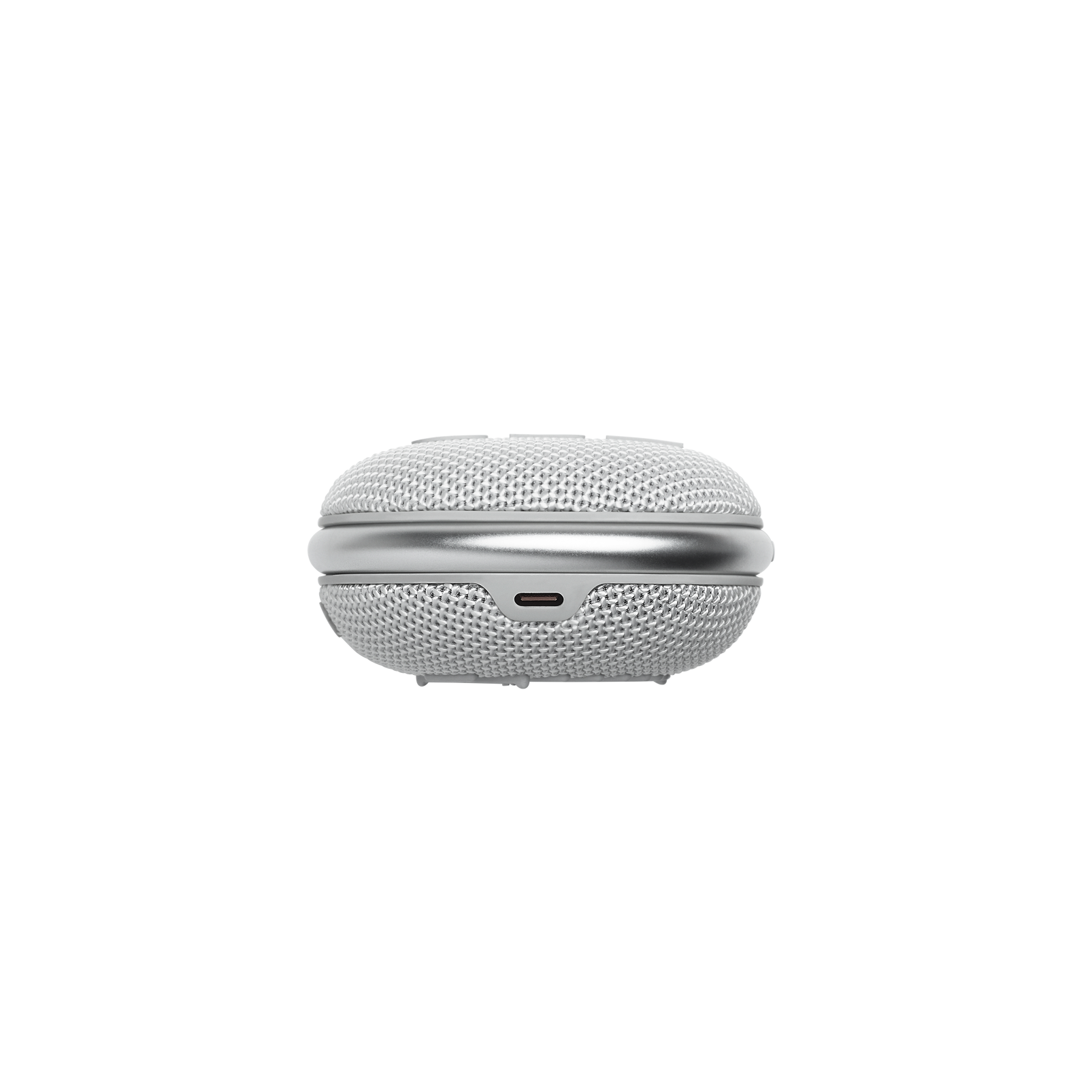 JBL Clip 4 - White - Ultra-portable Waterproof Speaker - Bottom