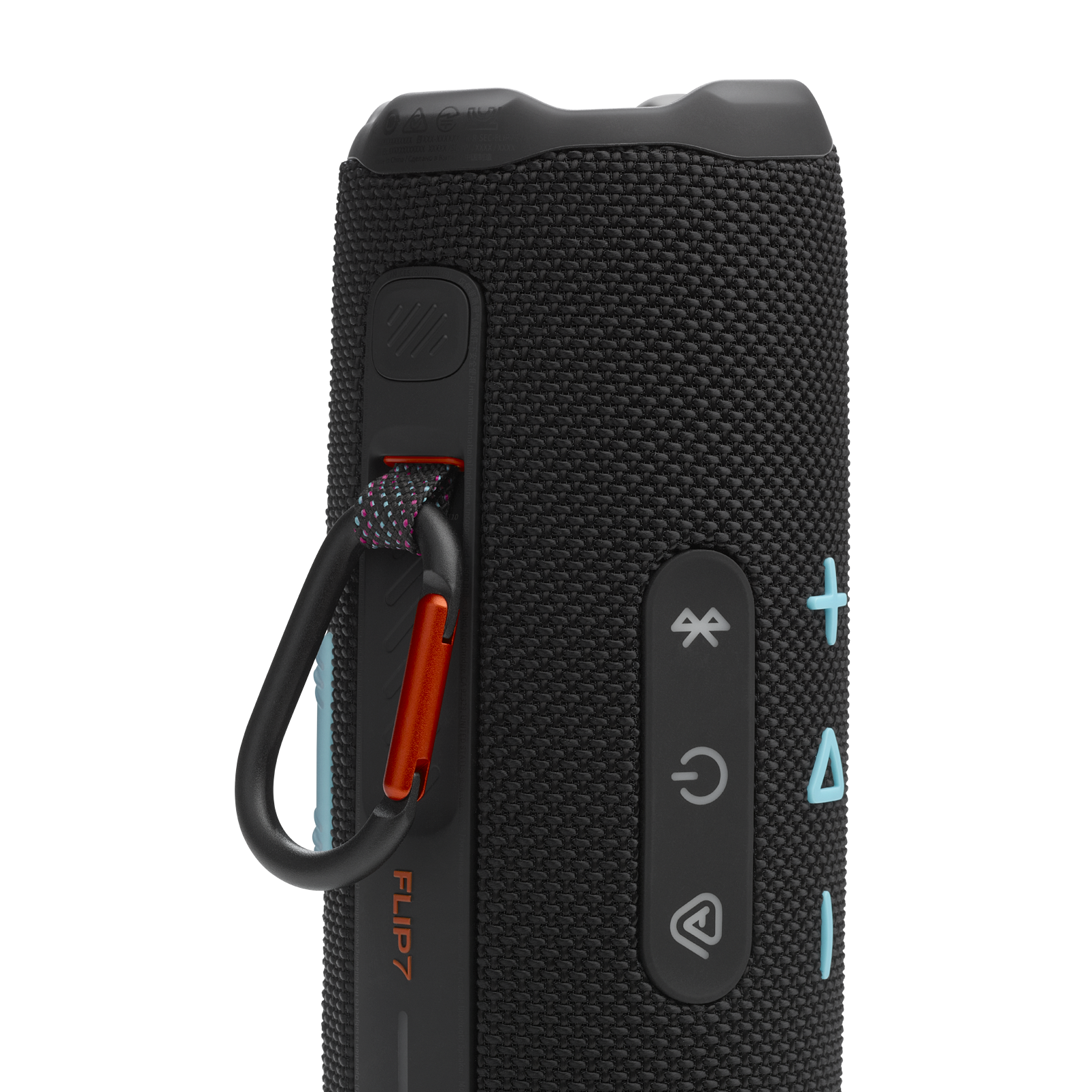 JBL Flip 7 - Funky Black - Portable waterproof and drop-proof  speaker - Detailshot 4