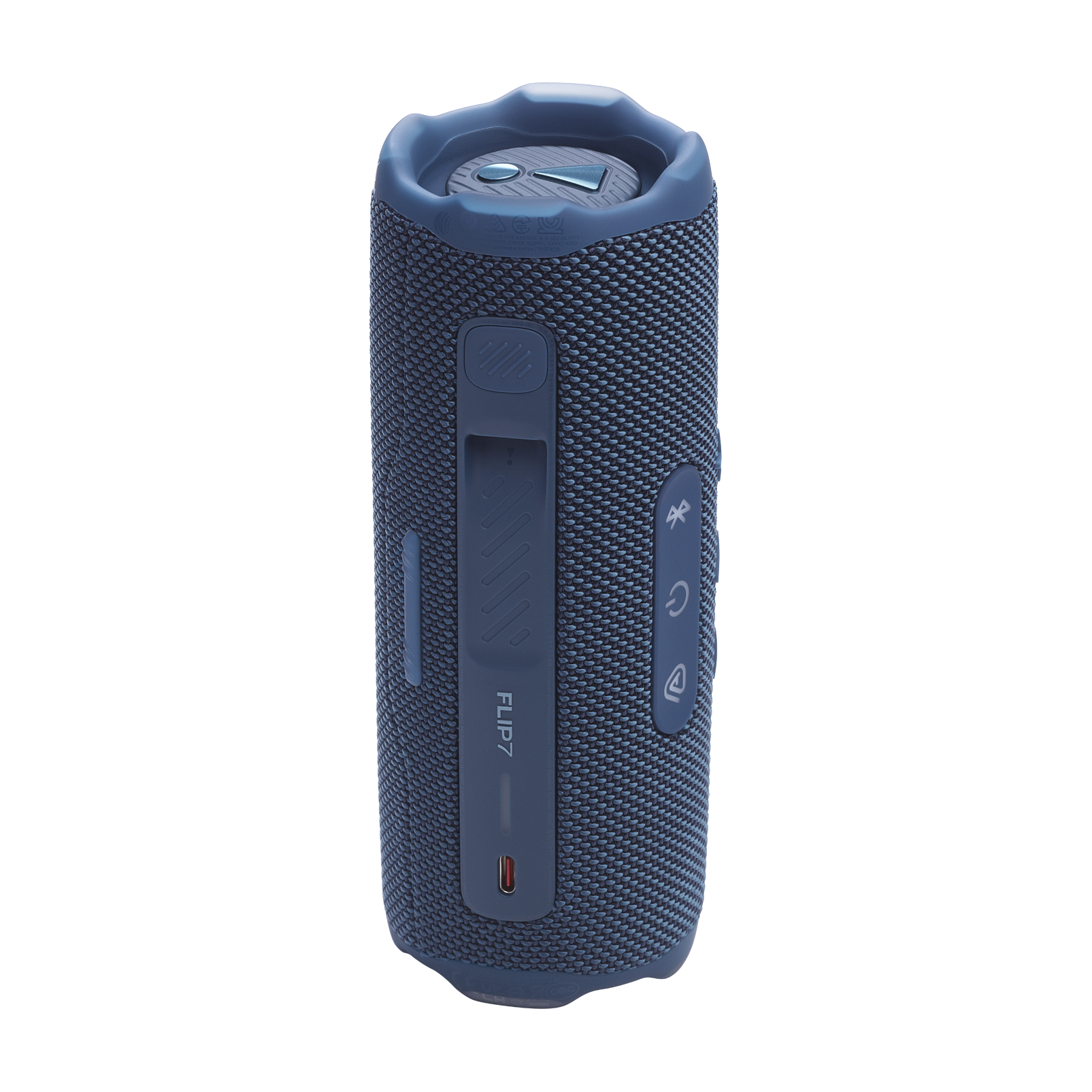 JBL Flip 7 - Blue - Portable waterproof and drop-proof  speaker - Back