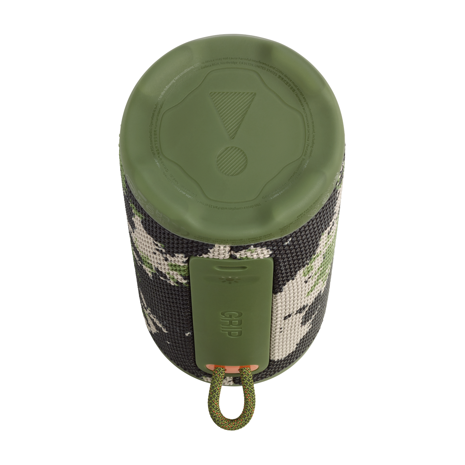 JBL Grip - Squad - Compact Bluetooth speaker with bold JBL Pro Sound and ambient light - Bottom