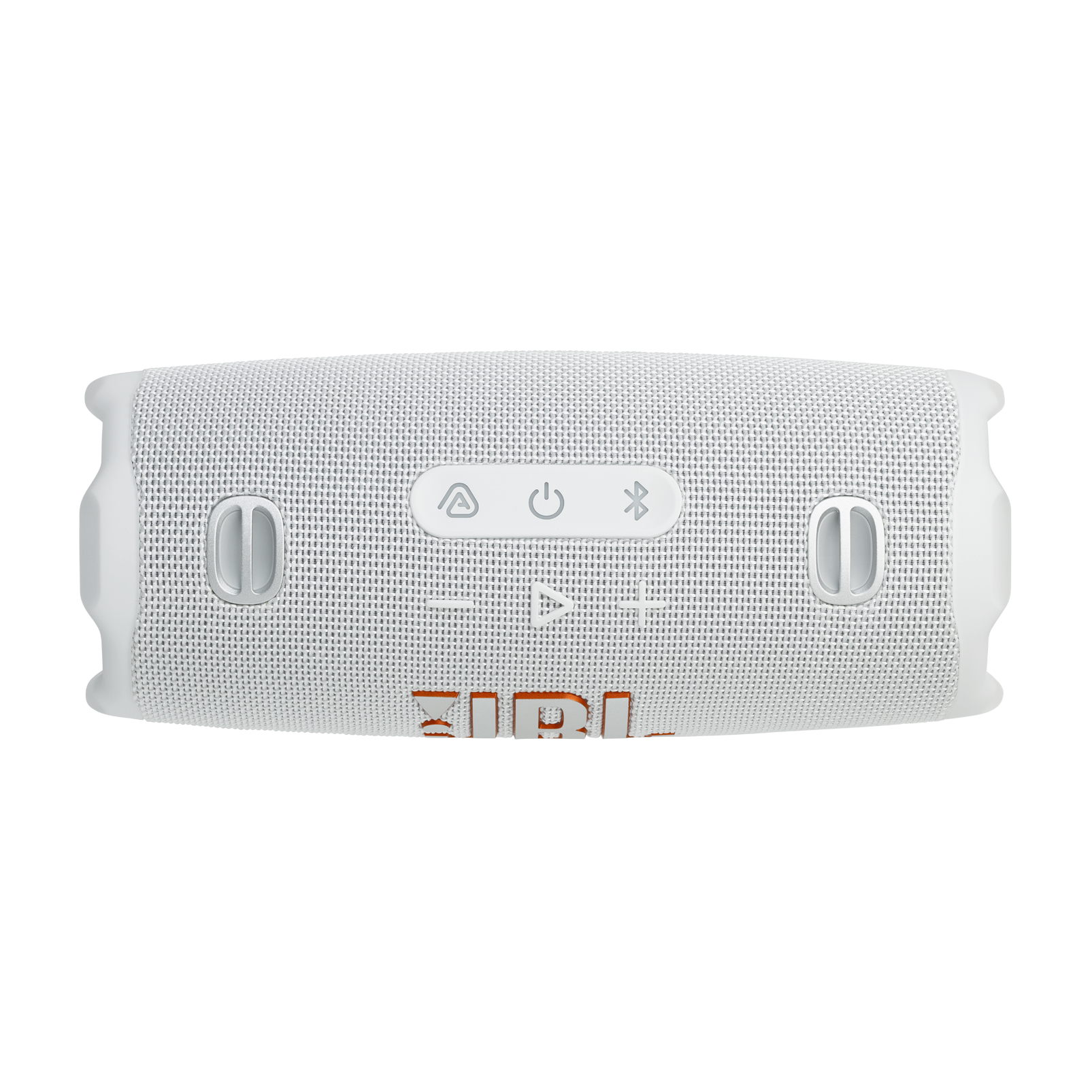 JBL Charge 6 - White - Portable waterproof and drop-proof Bluetooth speaker - Top